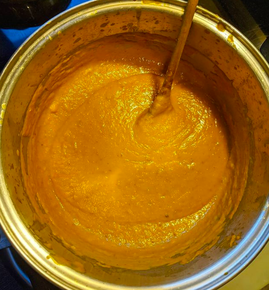 Roasted Butternut Squash &amp; Carrot Soup