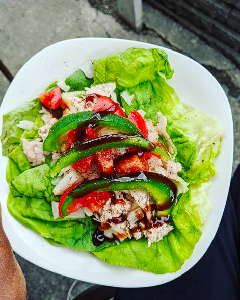 Tuna Lettuce Wraps