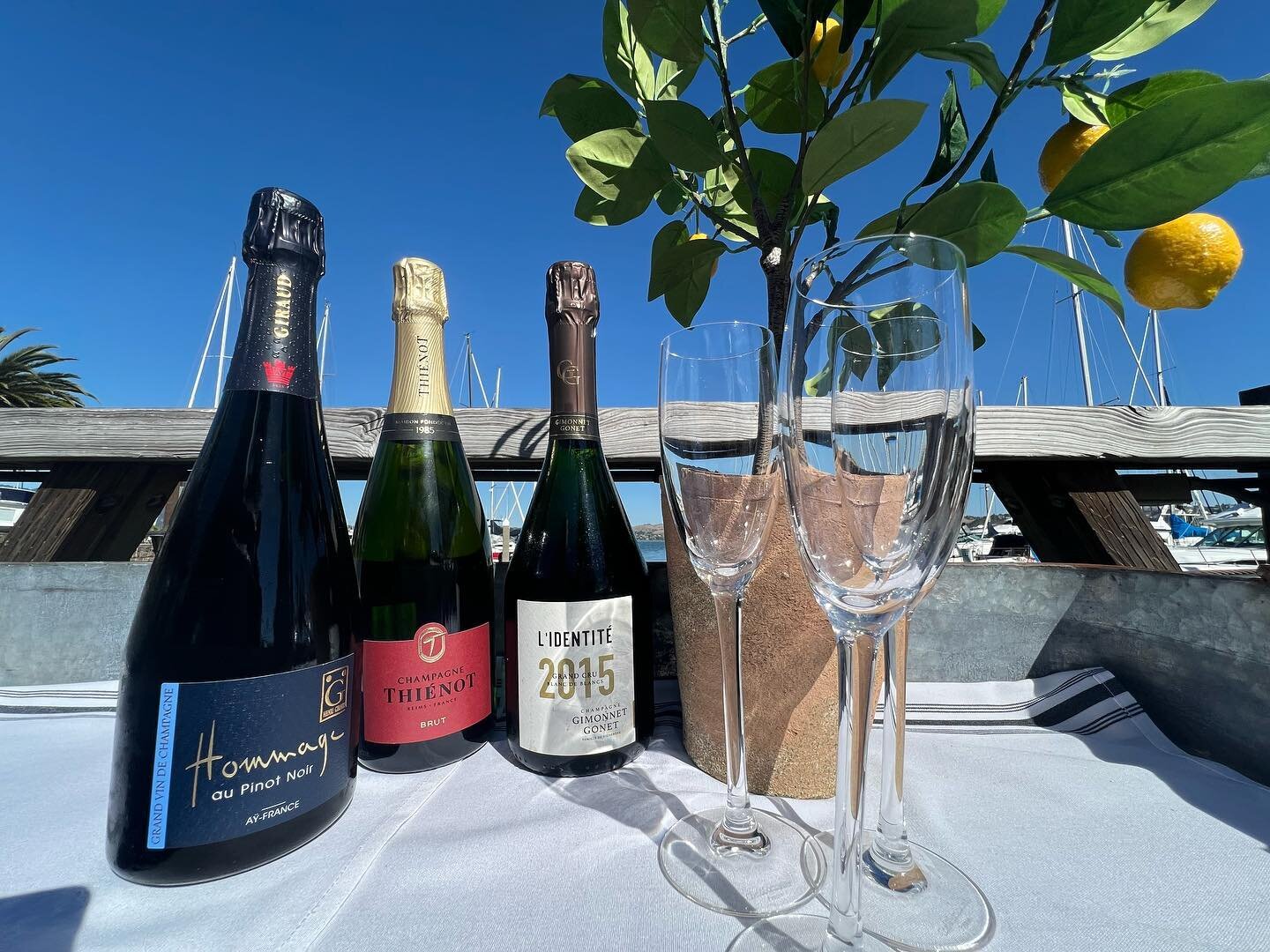 Chaud Chaud Chaud  Get ready for some beautiful days.  #letscelebrate #hotday #waterfront #lunch #brunch #dinner #frenchbistro #frenchfood #frenchflair #marina #sausalito #cheers #bonappetit