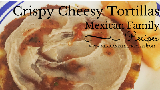 Cheesy tortillas recipe