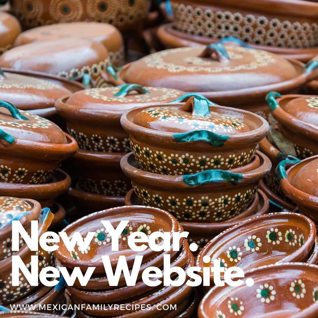 Mexican Family Recipes has received a much needed update!!

Still working on updating old photos, but it's much easier to navigate and more streamlined.

Check it out!! 
👉🏽 www.mexicanfamilyrecipes.com