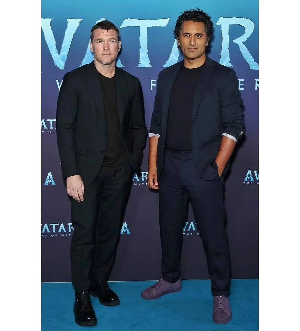 Had the pleasure working with Cliff Curtis, styling him for his NZ and AU promo tour for Avatar: The Way of Water.

In this pic, Cliff, styled by me, attending the Australian premiere with Sam Worthington.

@avatar is finally out! Go check it out! 

