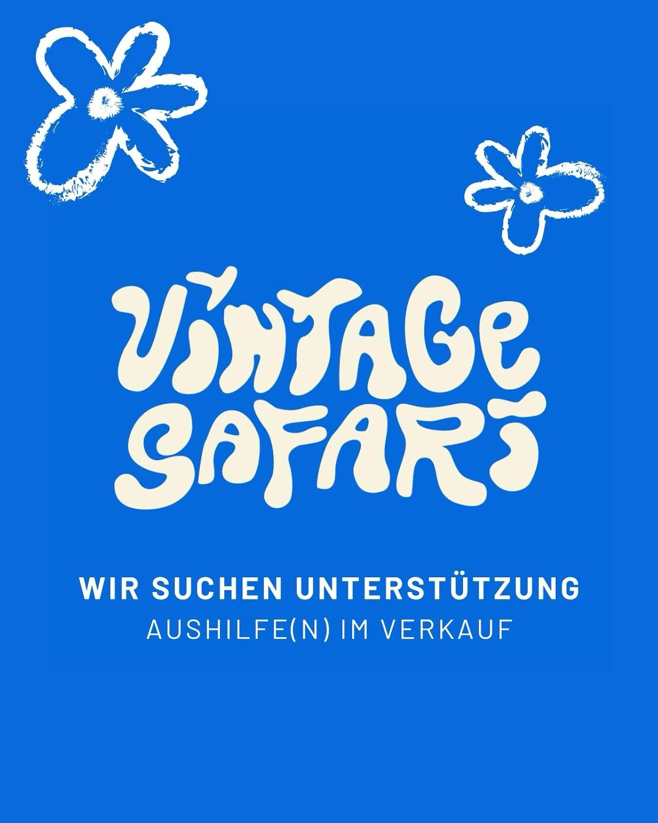 Dein neuer Lieblings-Nebenjob bei Vintagesafari!&nbsp;✨

Du bist auf der Suche nach einem Nebenjob in N&uuml;rnberg und liebst alles, was mit Vintage/Y2K zu tun hat? Perfekt! 
Wir brauchen Unterst&uuml;tzung und suchen dich! 

Hilf uns dabei, unseren