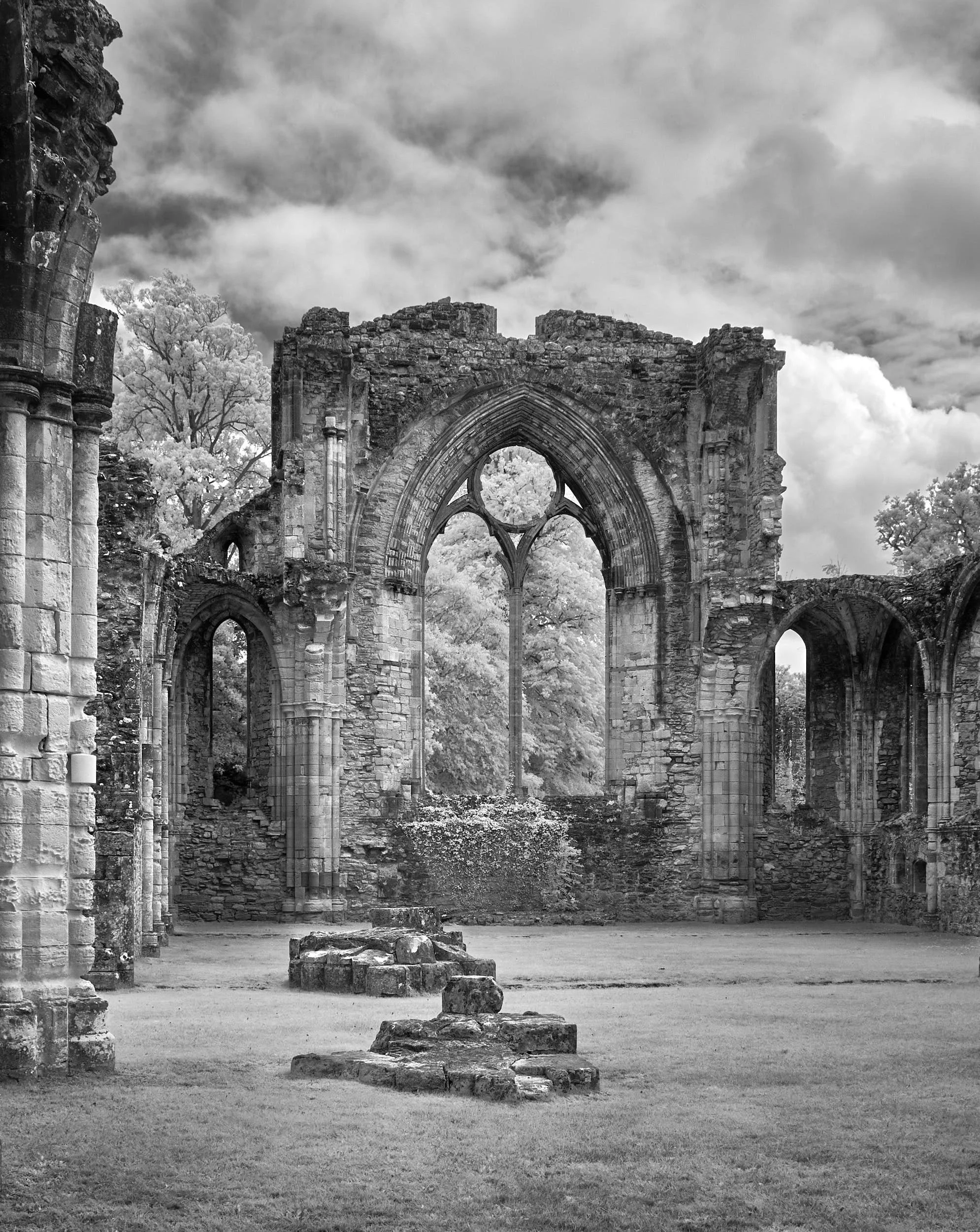 Netley Abbey (IR), England