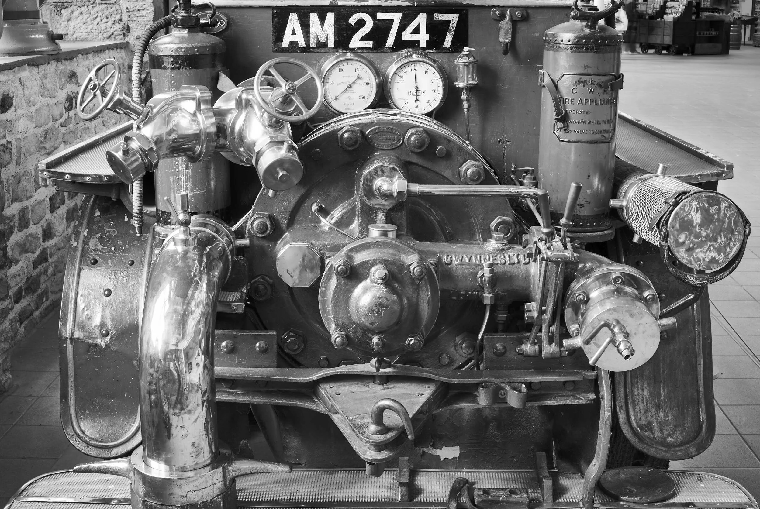 Fire Engine, GWR Steam Museum, Wiltshire