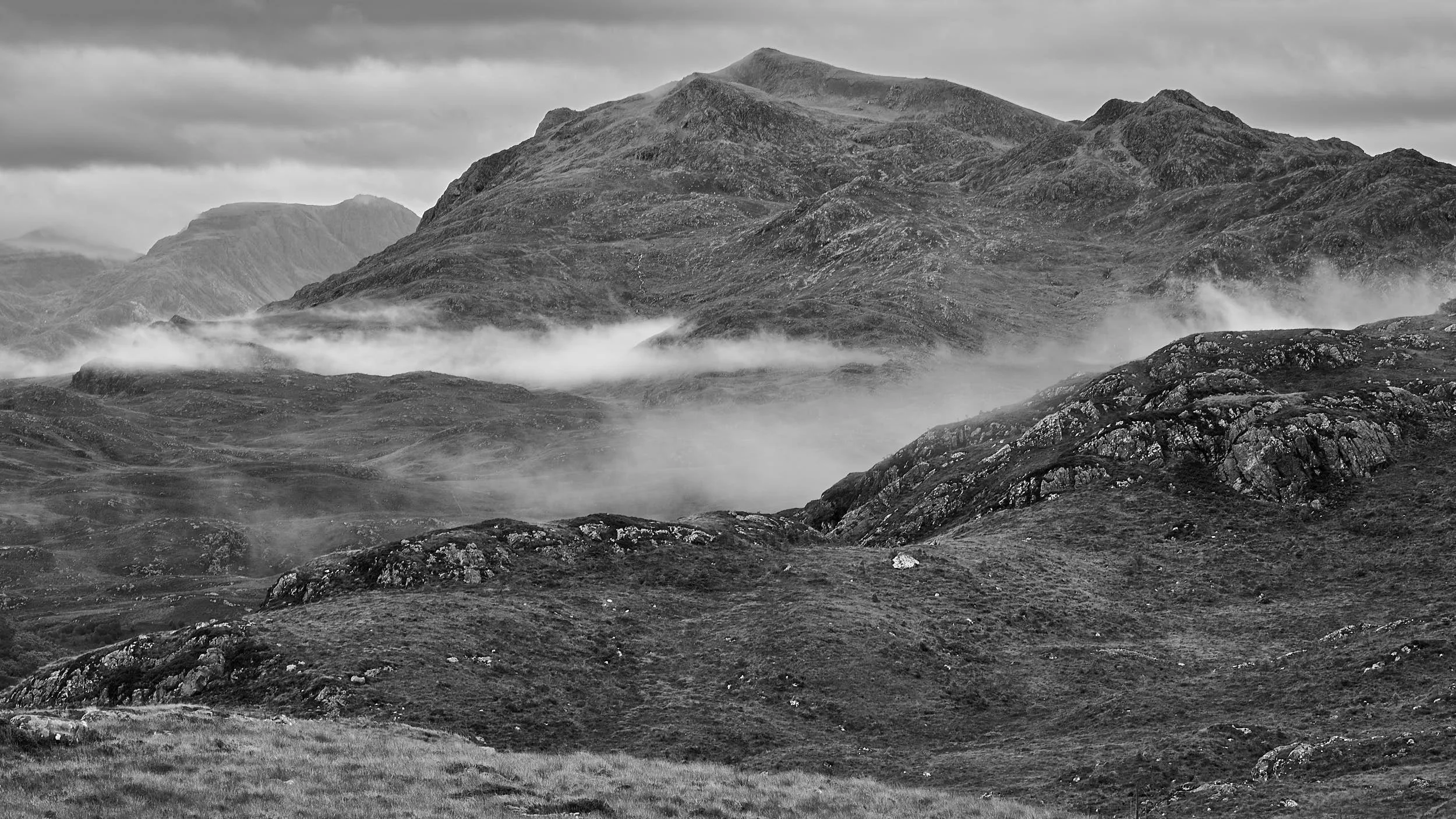 Mountains and Clouds, Torridon