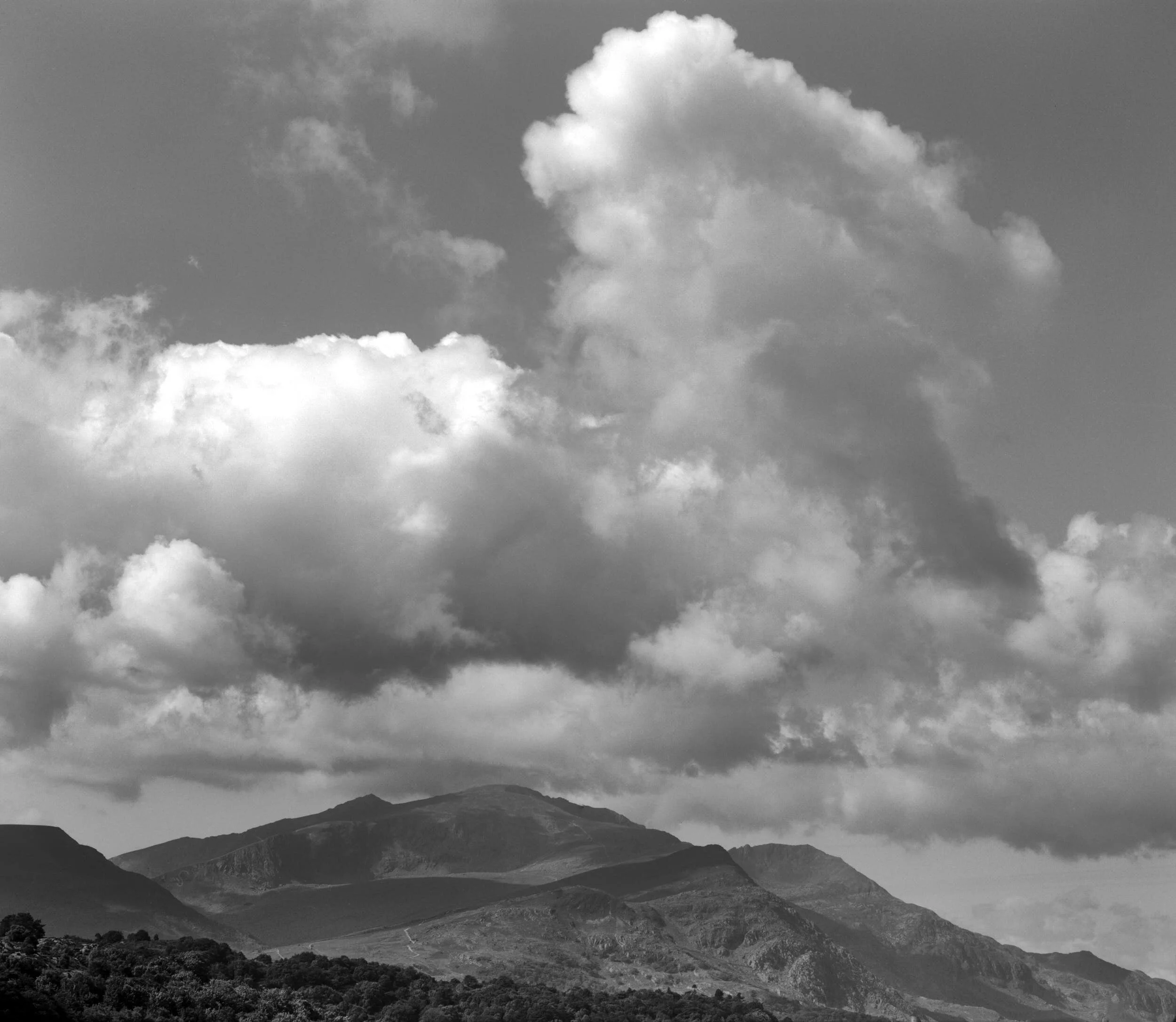 Clouds and Mountains, North Wales