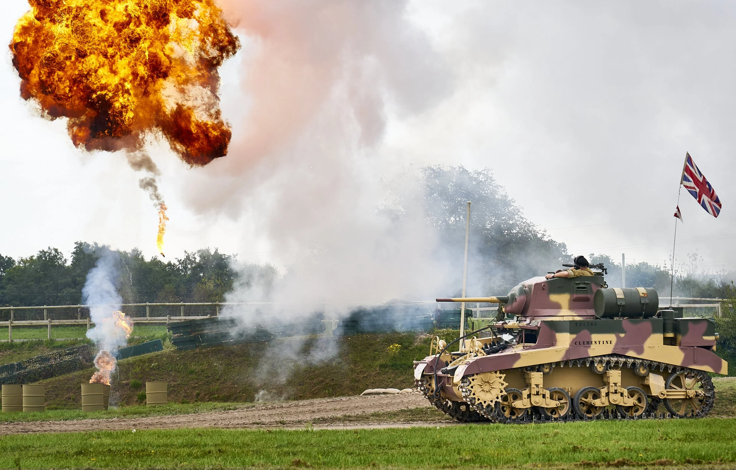 M3 Stuart, Tiger Day, Tank Museum, Dorset, England