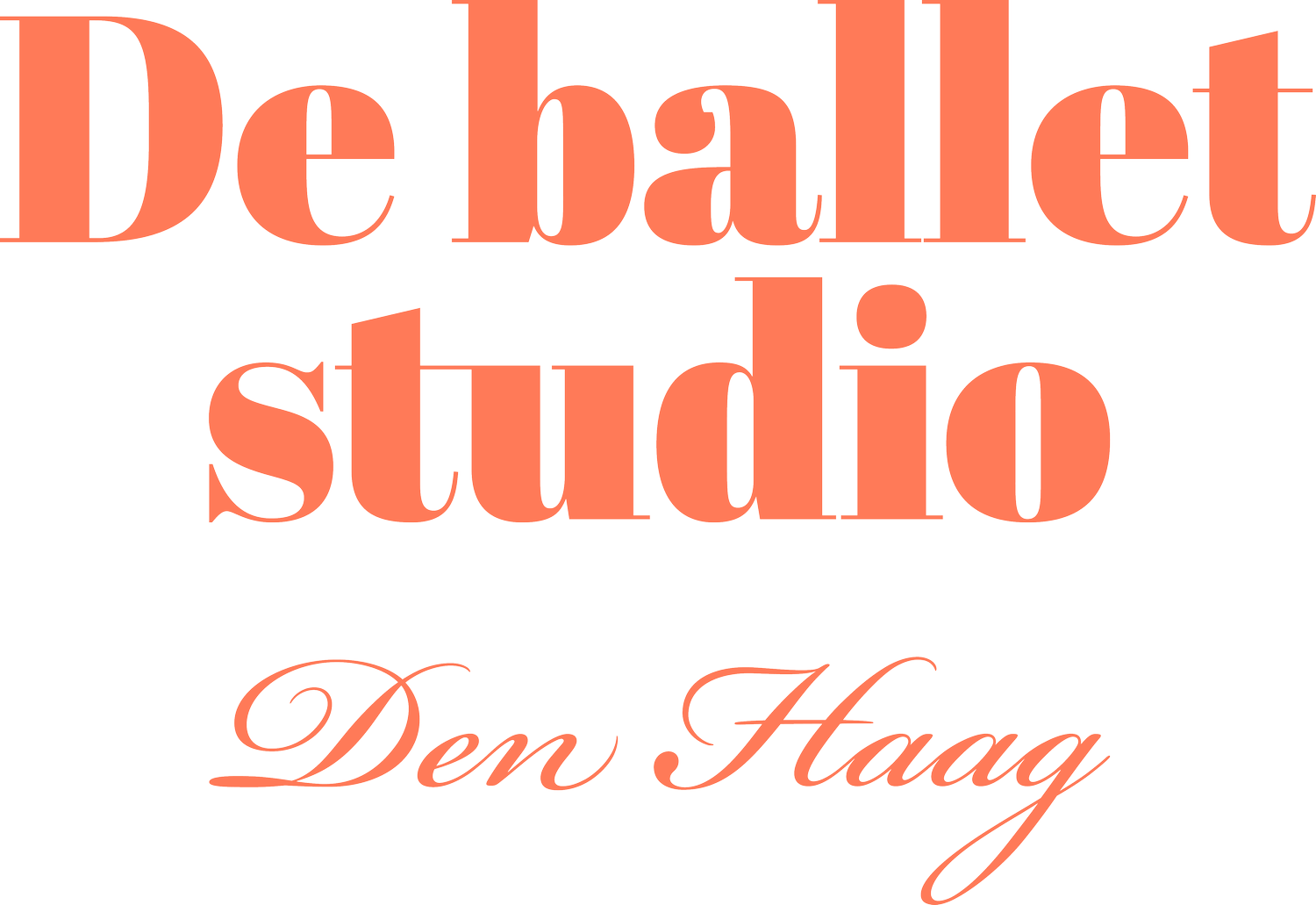 De ballet studio Den Haag