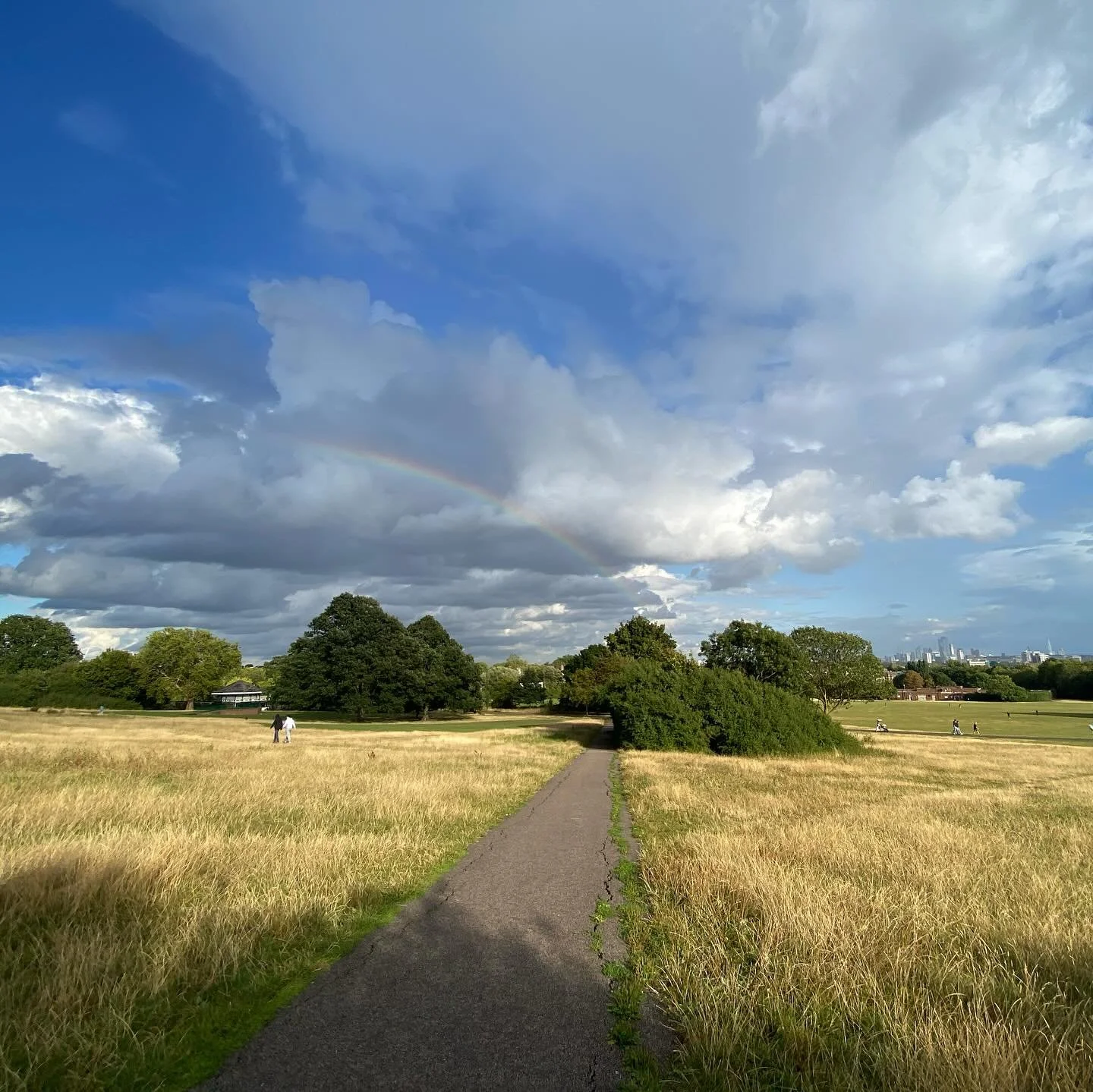 Late summer showers = welcome rain, impressive clouds and even rainbows!
#hampsteadheath #clouds #rainbow #cloud #sky #parliamenthill #nw5 #augustshowers #season