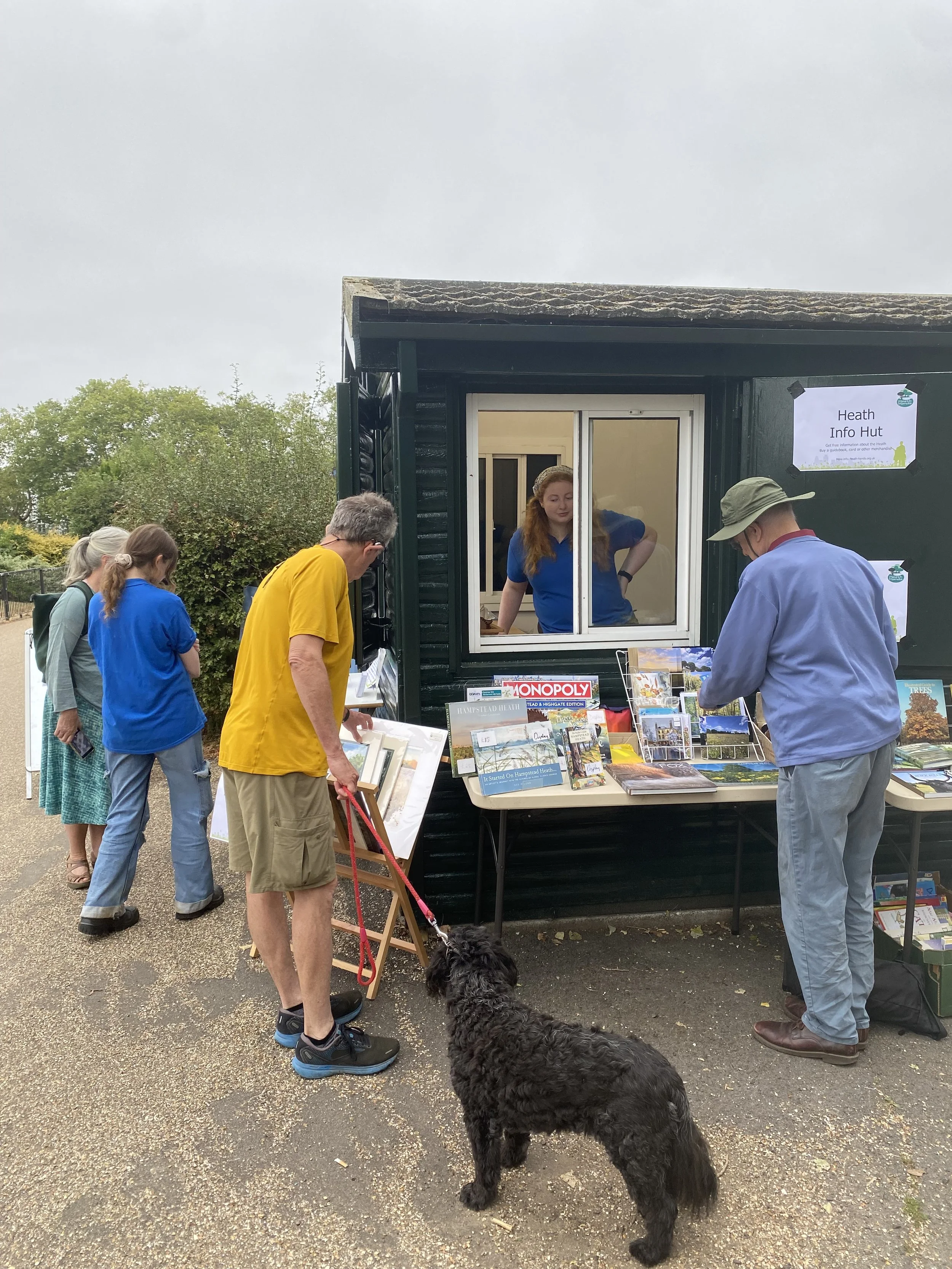 Heath Info Hut open day