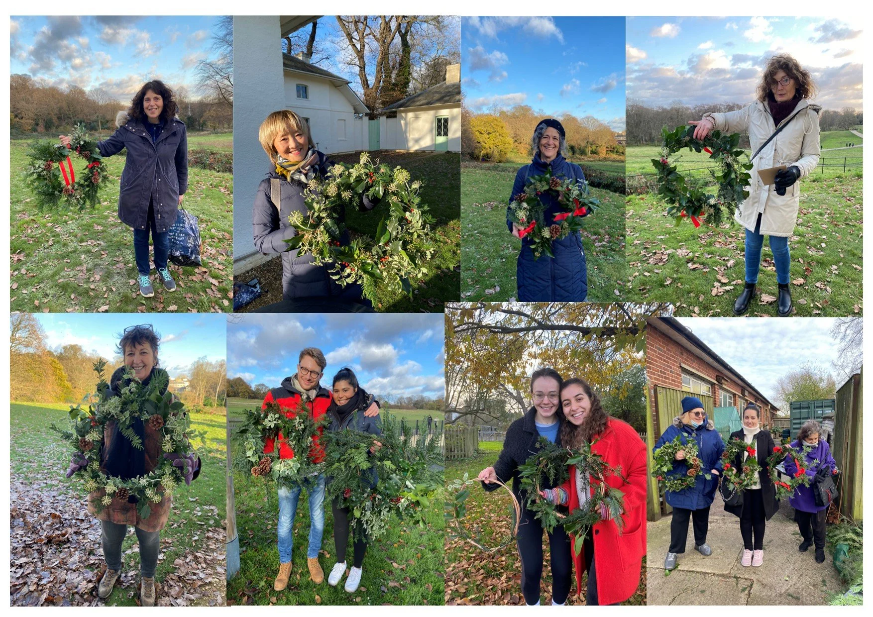 It's coming up to that time of year! Join our festive wreath-making workshops on Hampstead Heath and at Kenwood, running on various dates from 2nd to 13th December. Still only &pound;25. 
Find more information and book: https://www.heath-hands.org.uk