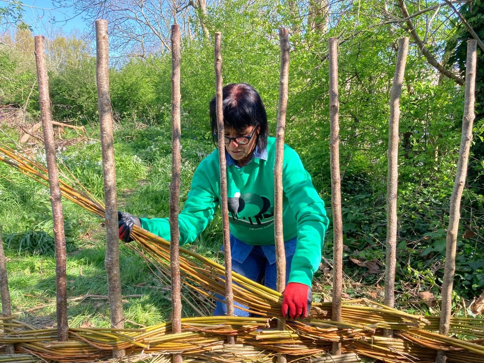 pond fence laying.jpg