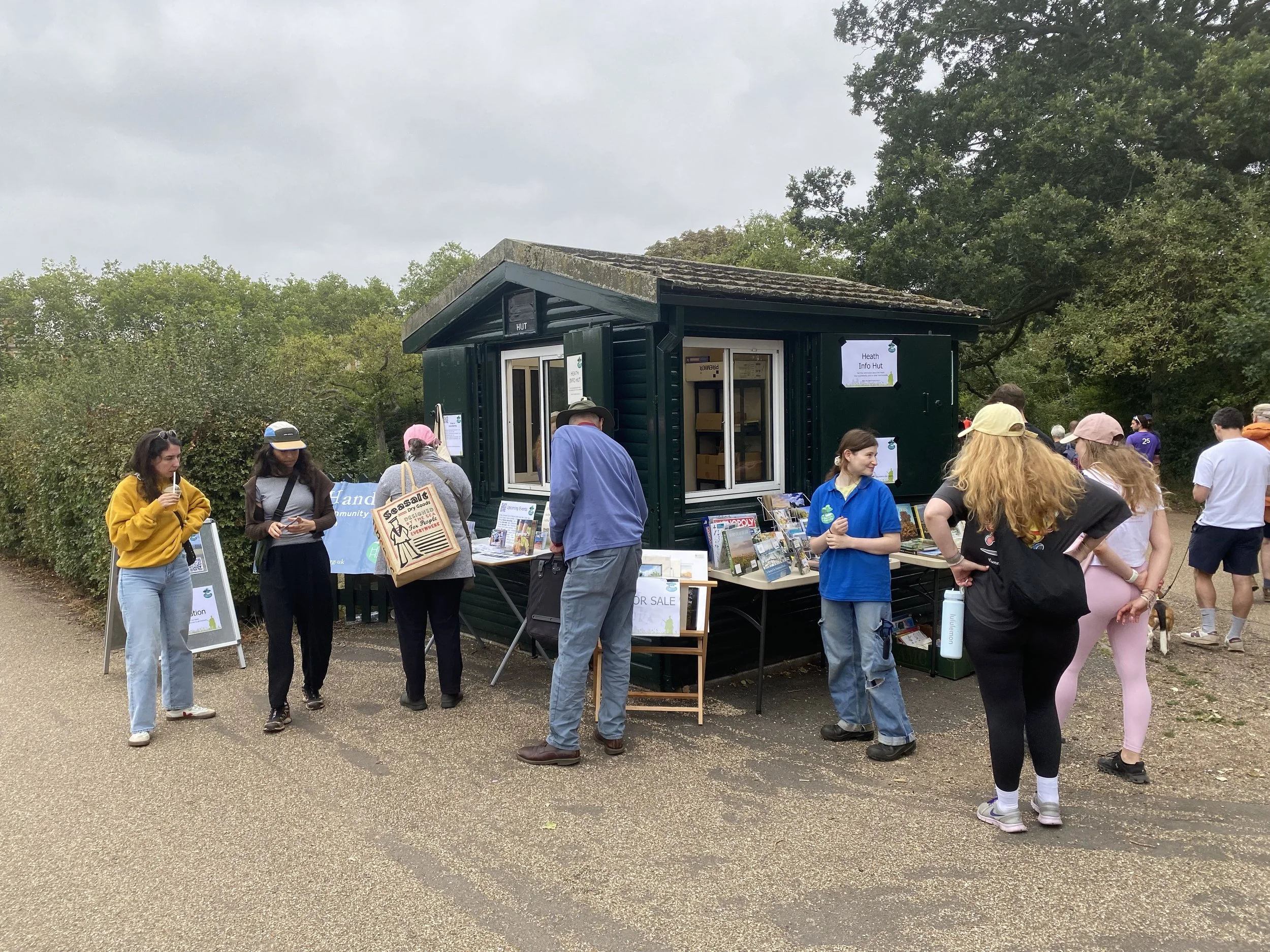Heath Info Hut open day