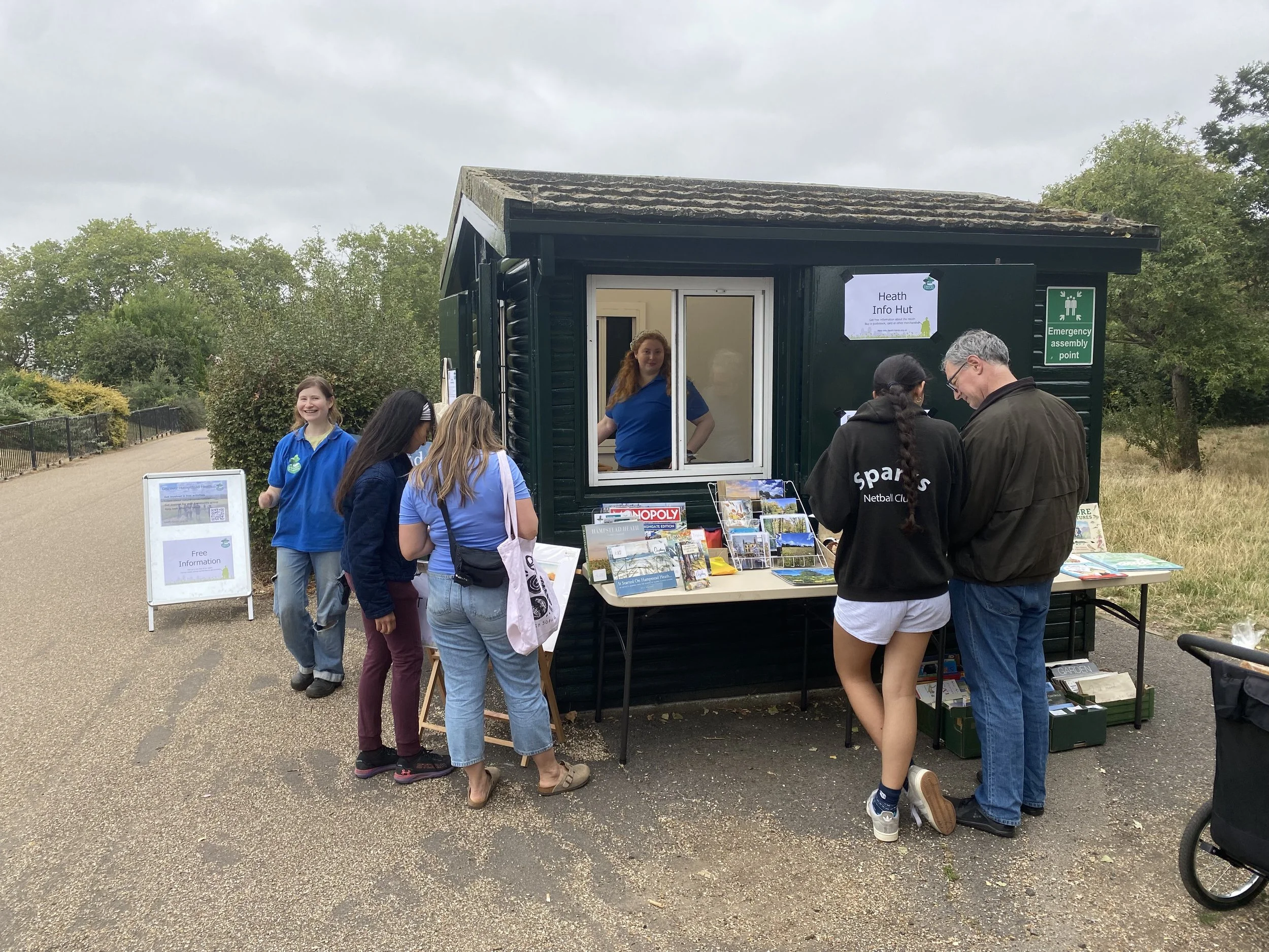 Heath Info Hut open day