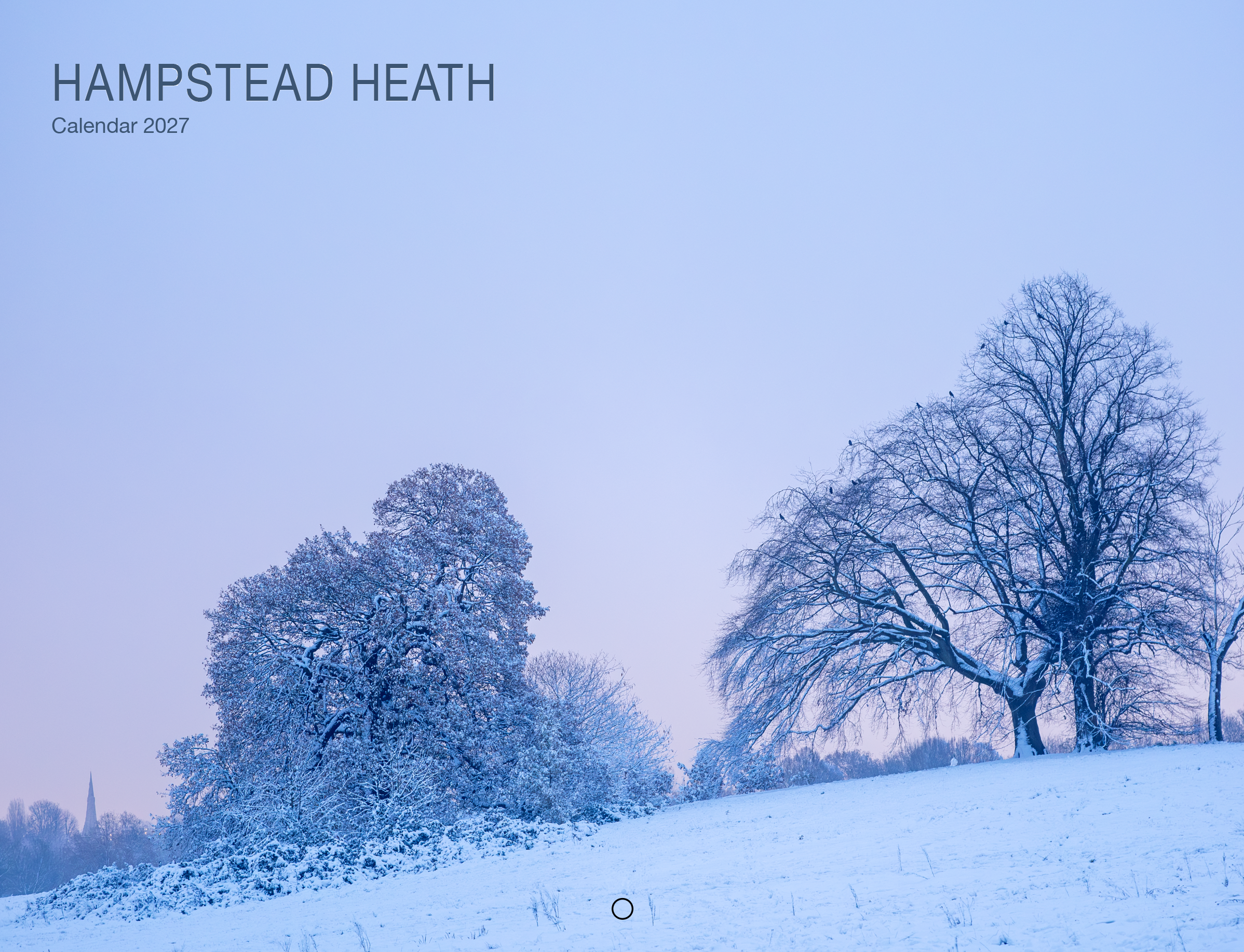 2027 Hampstead Heath calendar