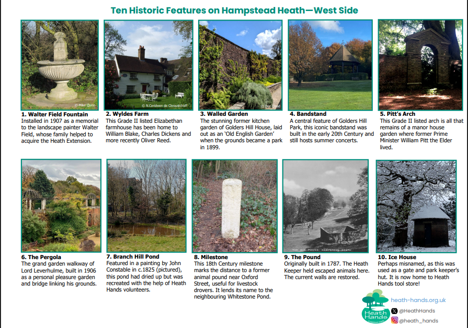 West Heath historical spotter sheet