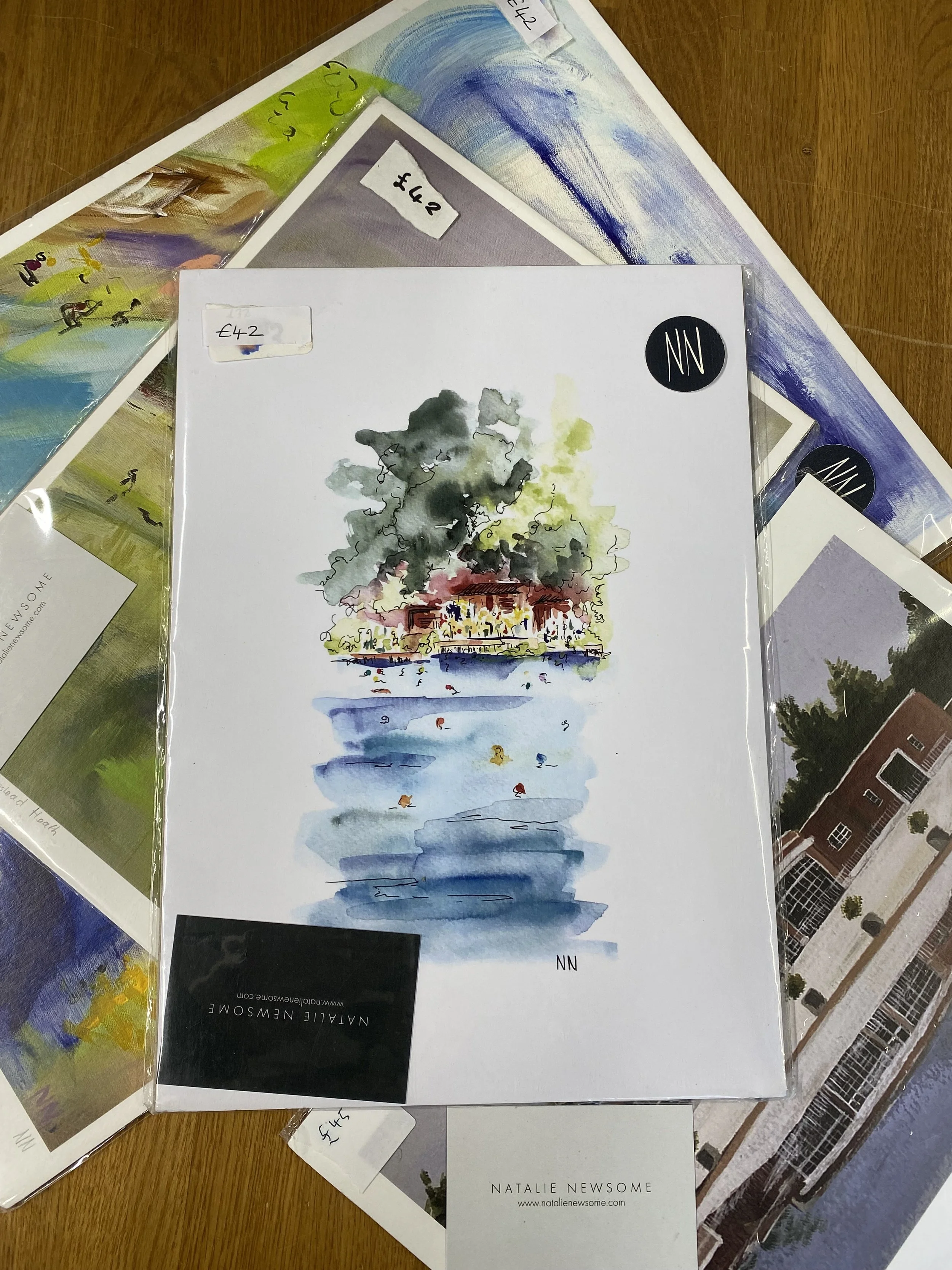 Mixed Pond Art Print