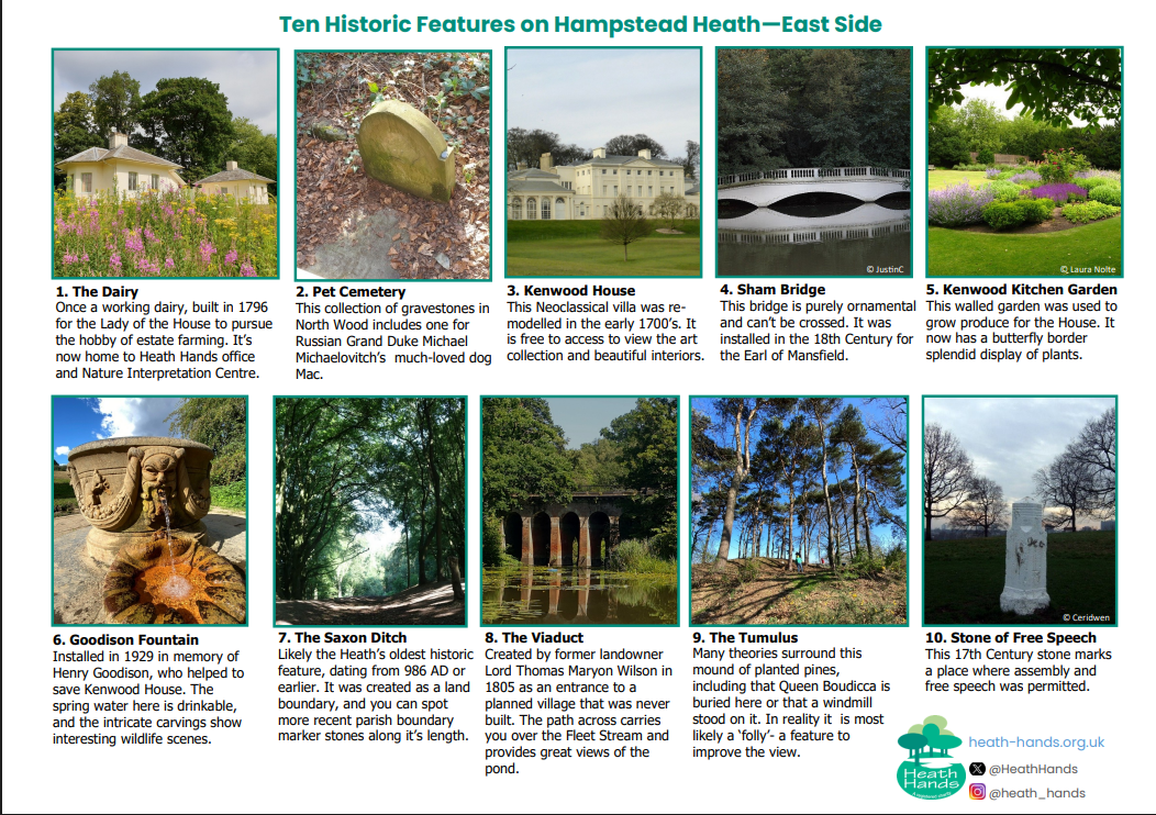 East Heath historical spotter sheet