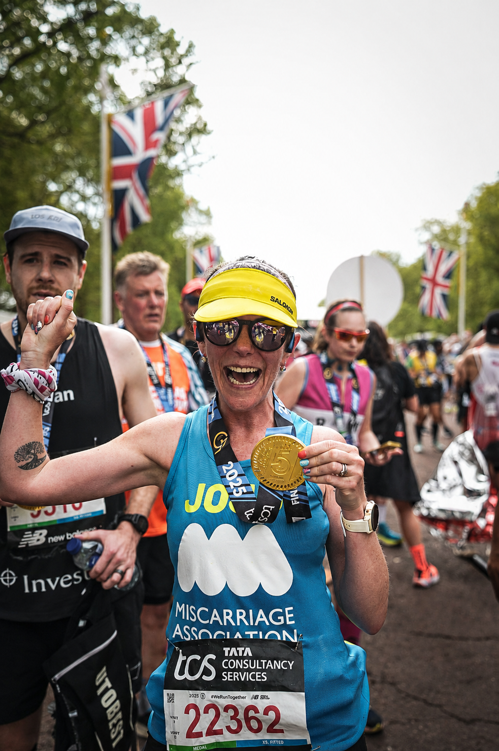 Johanna Courtney, London Marathon 2025