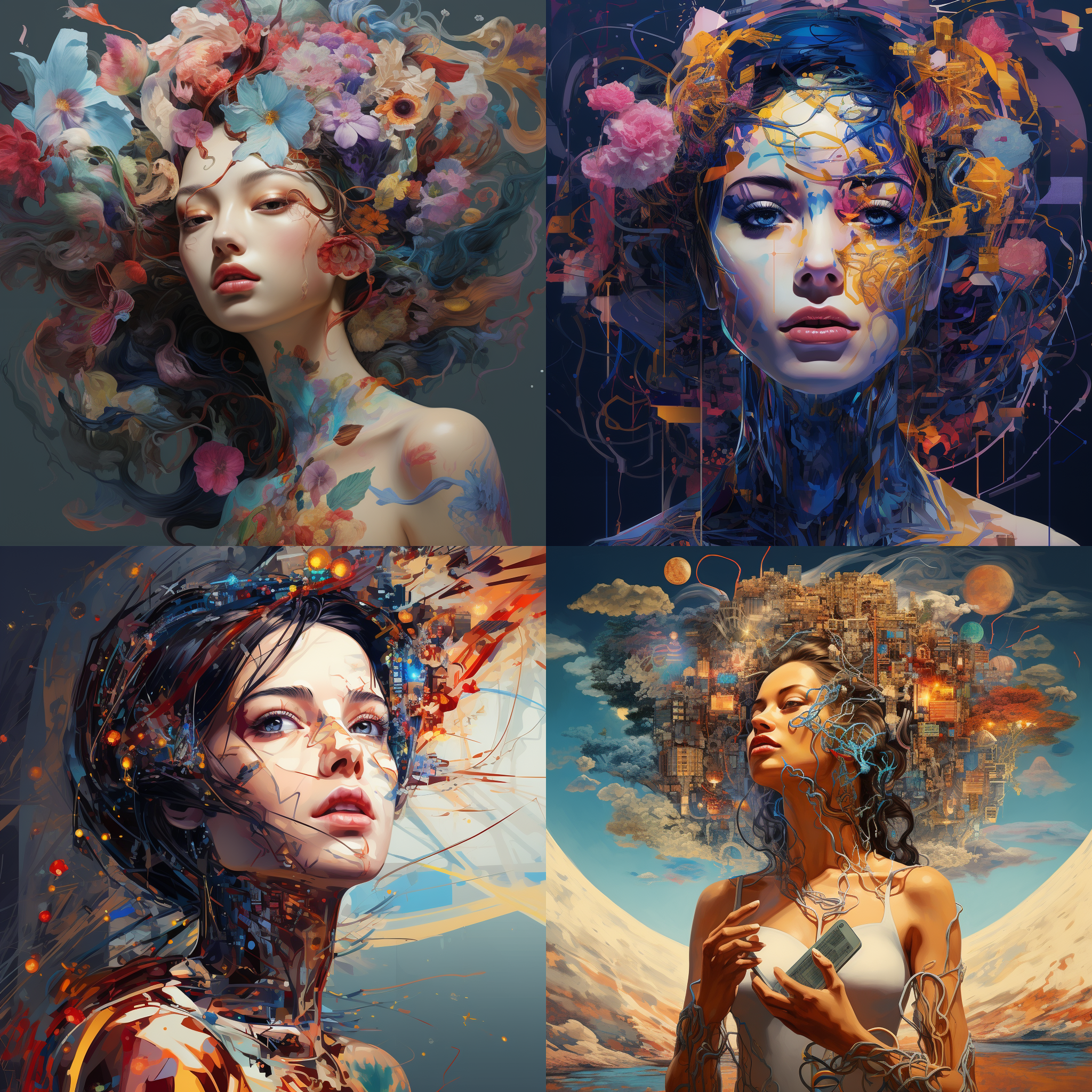 AI creative artwork