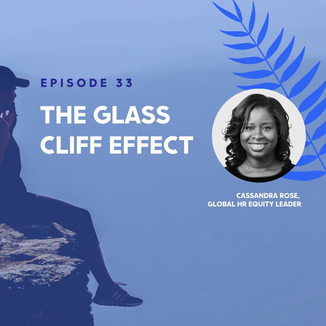 Women and people of color are more likely to rise to positions of organizational leadership in times of crisis then in times of success. It's called the 'glass cliff' and it creates more obstacles to successful leadership.

In Ep. 33 of the @workingm