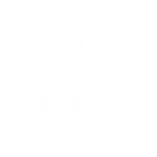 Logo of the University of Florida with large 'UF' lettering and 'University of Florida' text below.