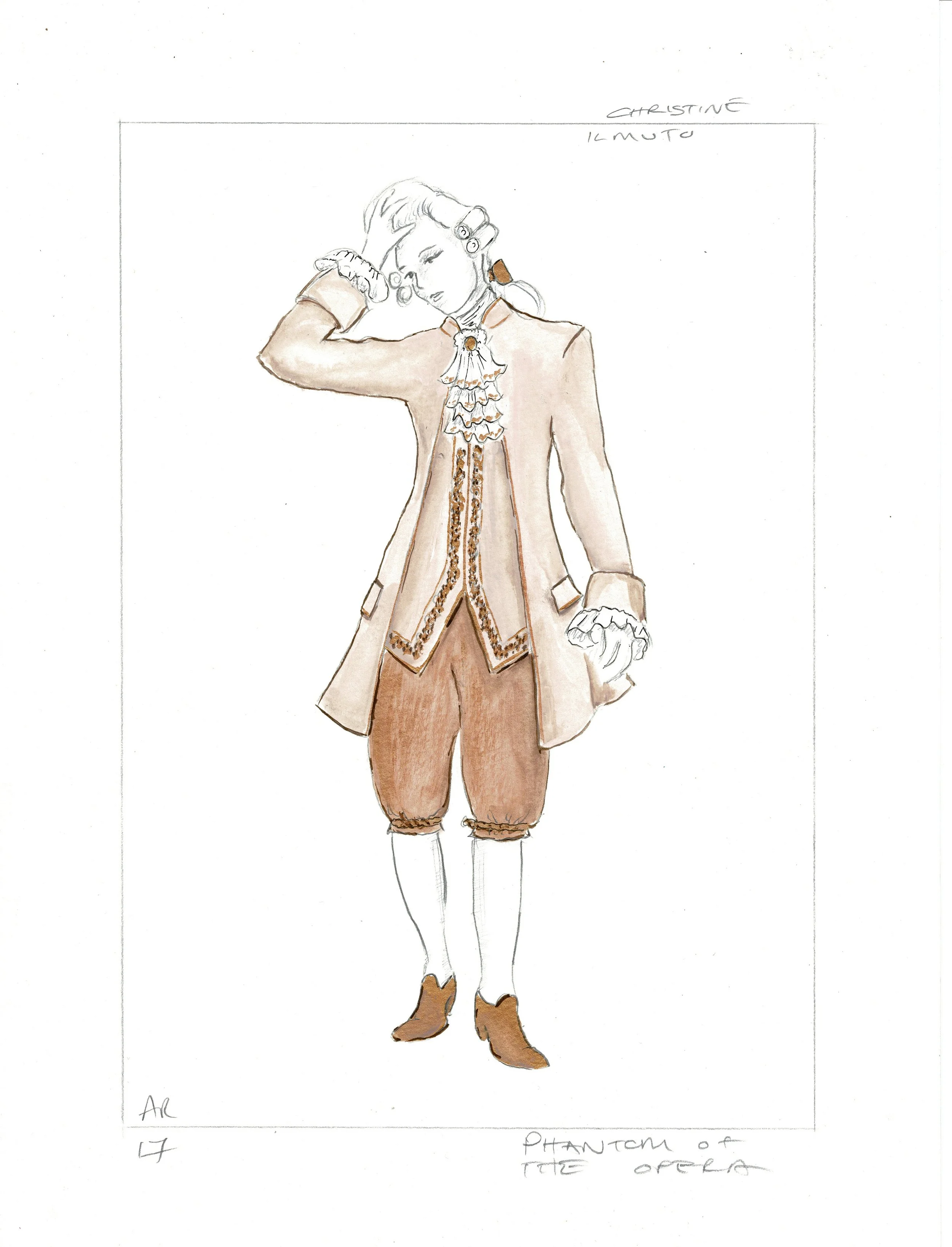 Costume Drawings — Andrew Riley | Design
