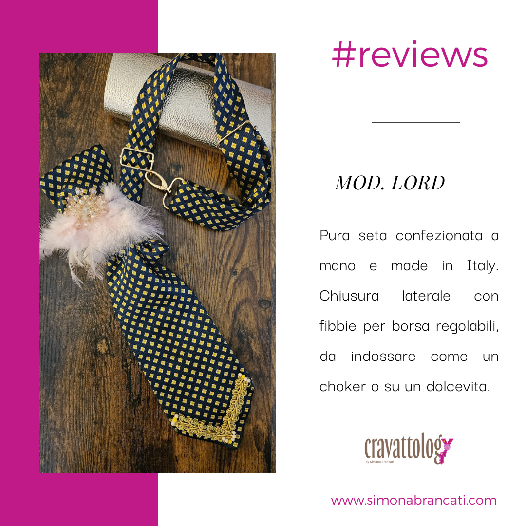 Recensioni Cravattology - cravatte gioiello sostenibili