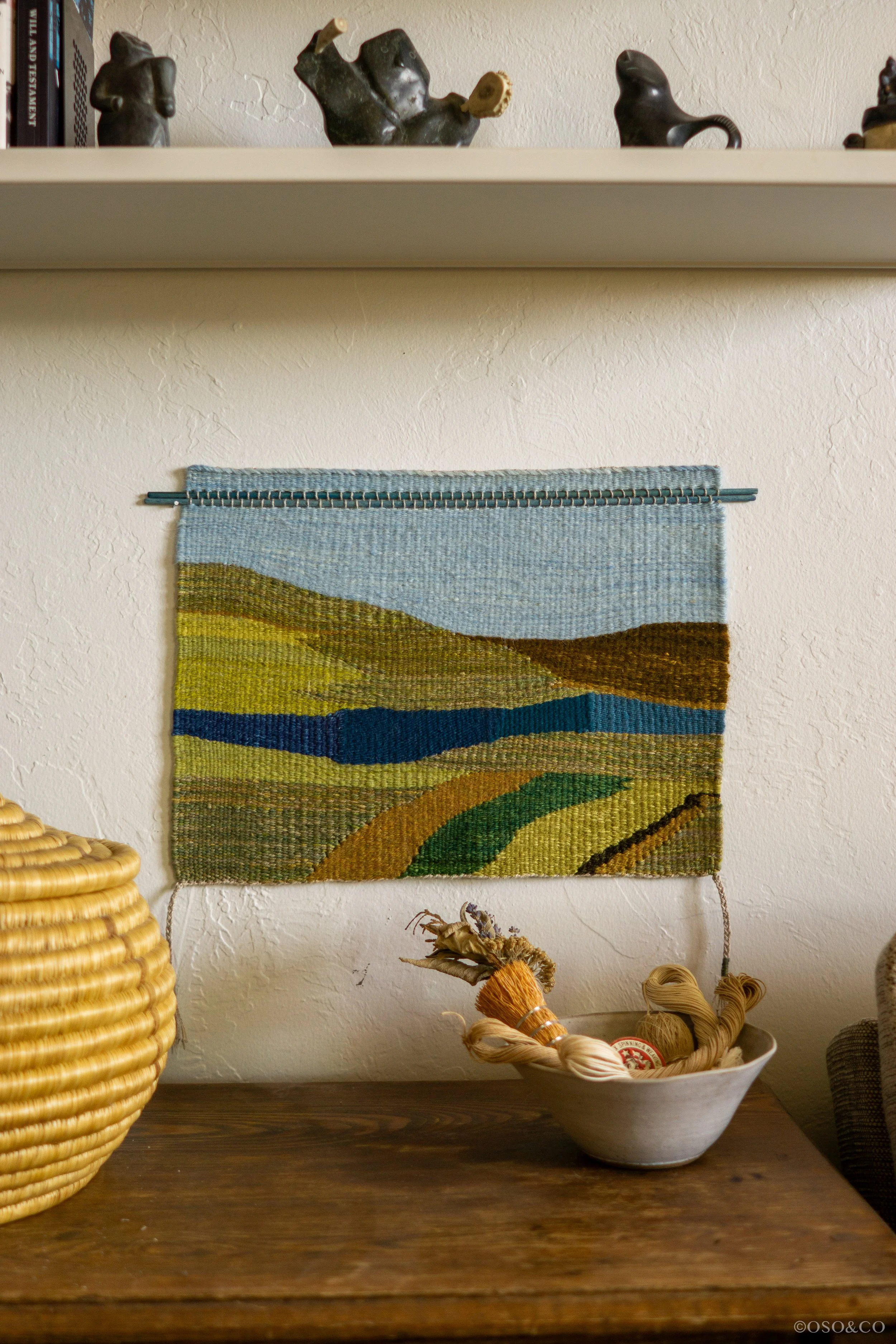 "Little River" - Woven Tapestry