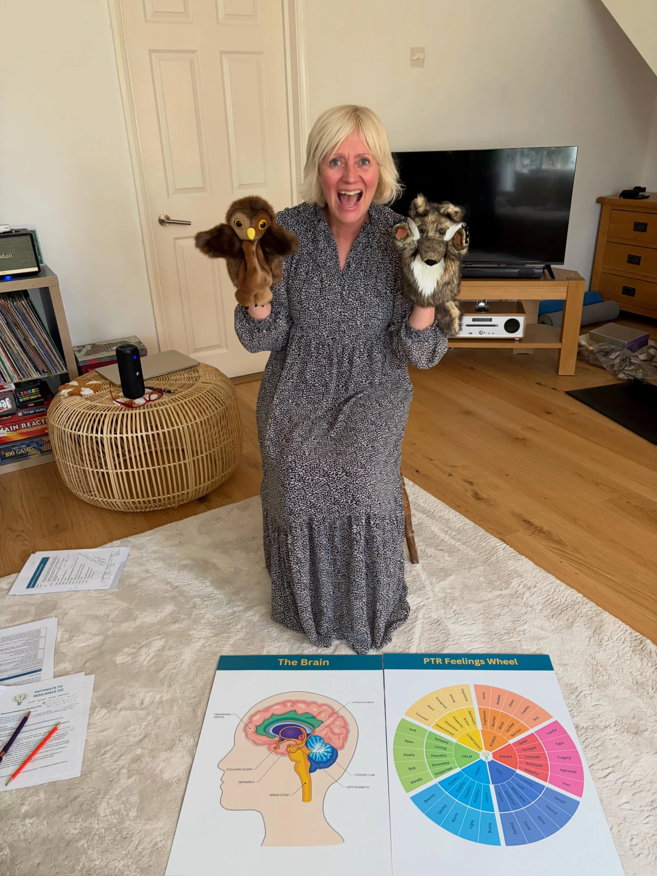 Helen Bradley from @pathways_to_resilience_uk the genius woman who was a fundamental part of this brilliant training completed this spring. I&rsquo;m taking breath and the teaching of resilience into nature and a place for our next generation to thri