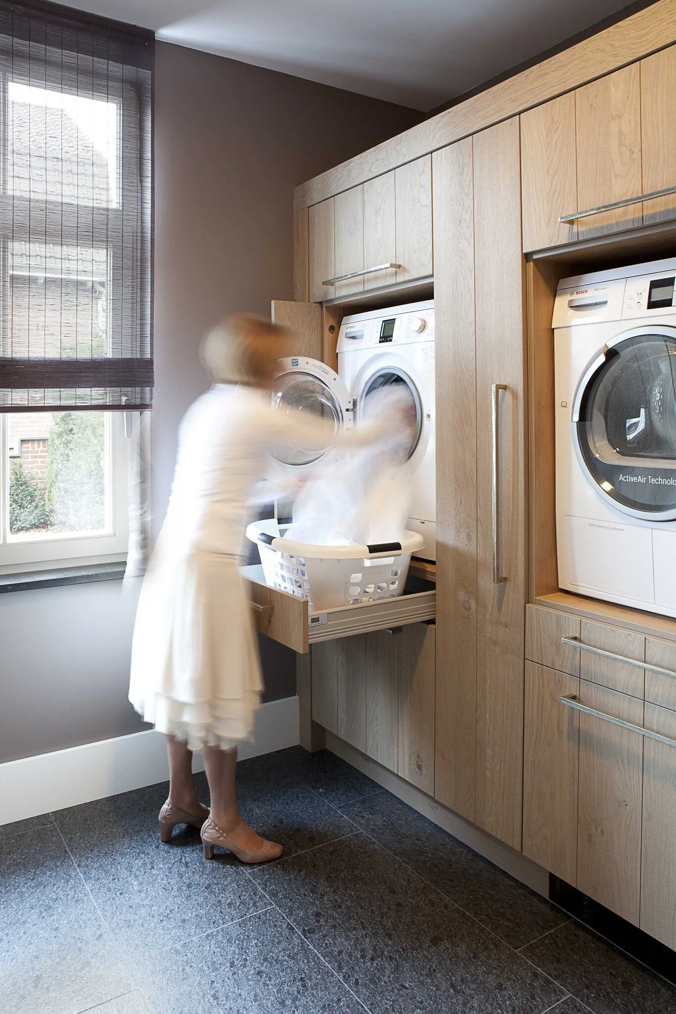 pull out drying rack for laundry room on Designing A Bespoke Laundry Room Gunter Co Gunter Co