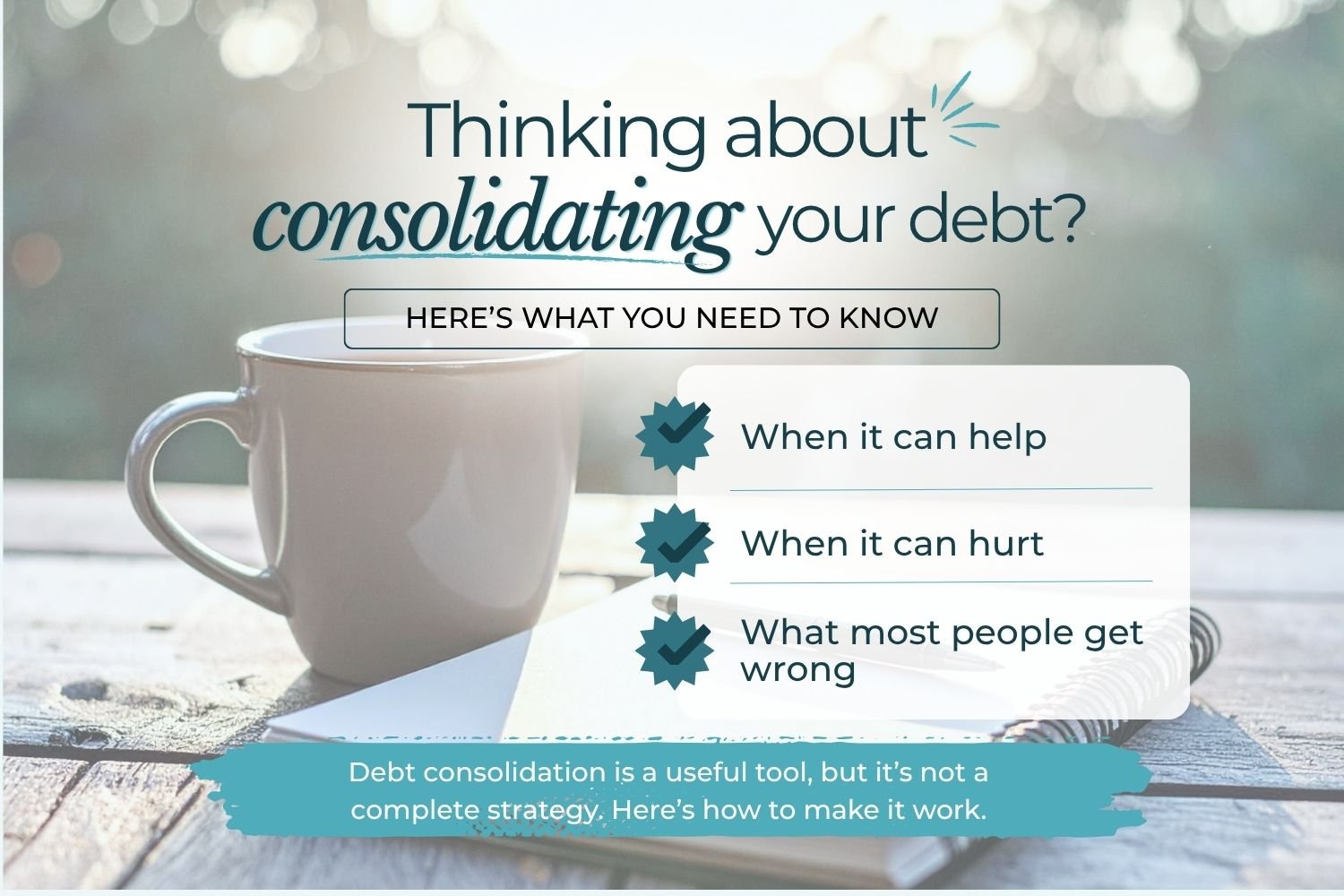 Is It Worth Consolidating Credit Card Debt?
