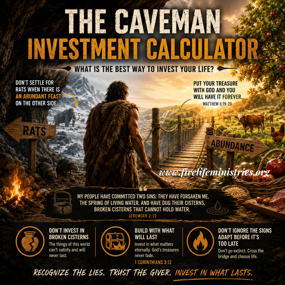 The Caveman Investment Calculator: &nbsp; What is the best way to invest your life?