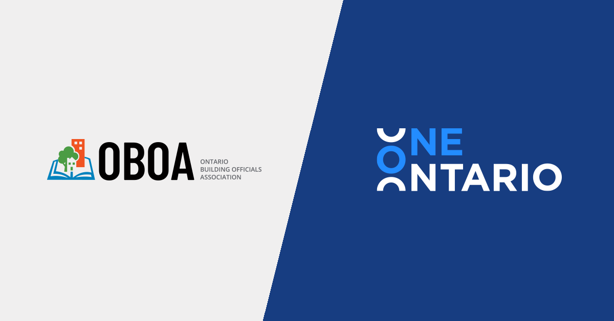 One Ontario announces partnership with the Ontario Building Officials Association (OBOA) to collaborate on new Streamlined Data Exchange Framework