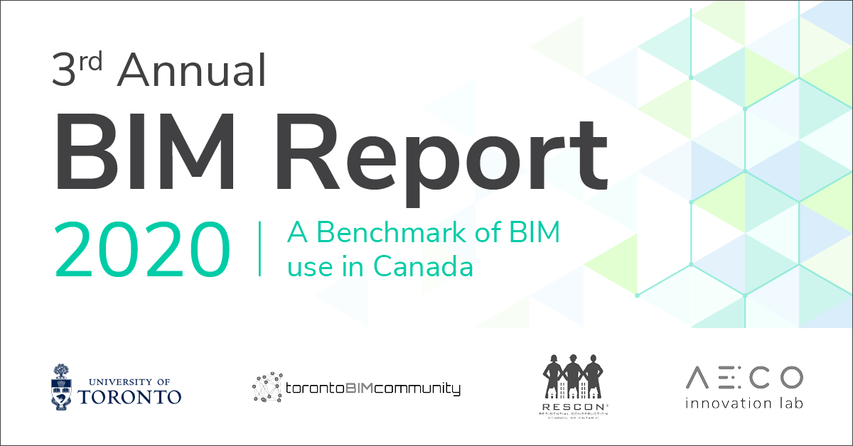 Third annual Building Information Modeling (BIM) report sets benchmark for BIM users in Canada