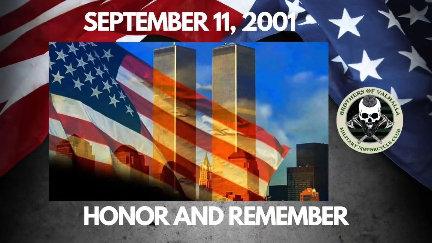 9/11/2001: was later named - National Day of Service and Remembrance - Patriot Day. 

Today, we remember those we lost and the ripple  that followed. 

This changed the course of our history. 

~ We Will Never Forget

"No Day Shall Erase You fro