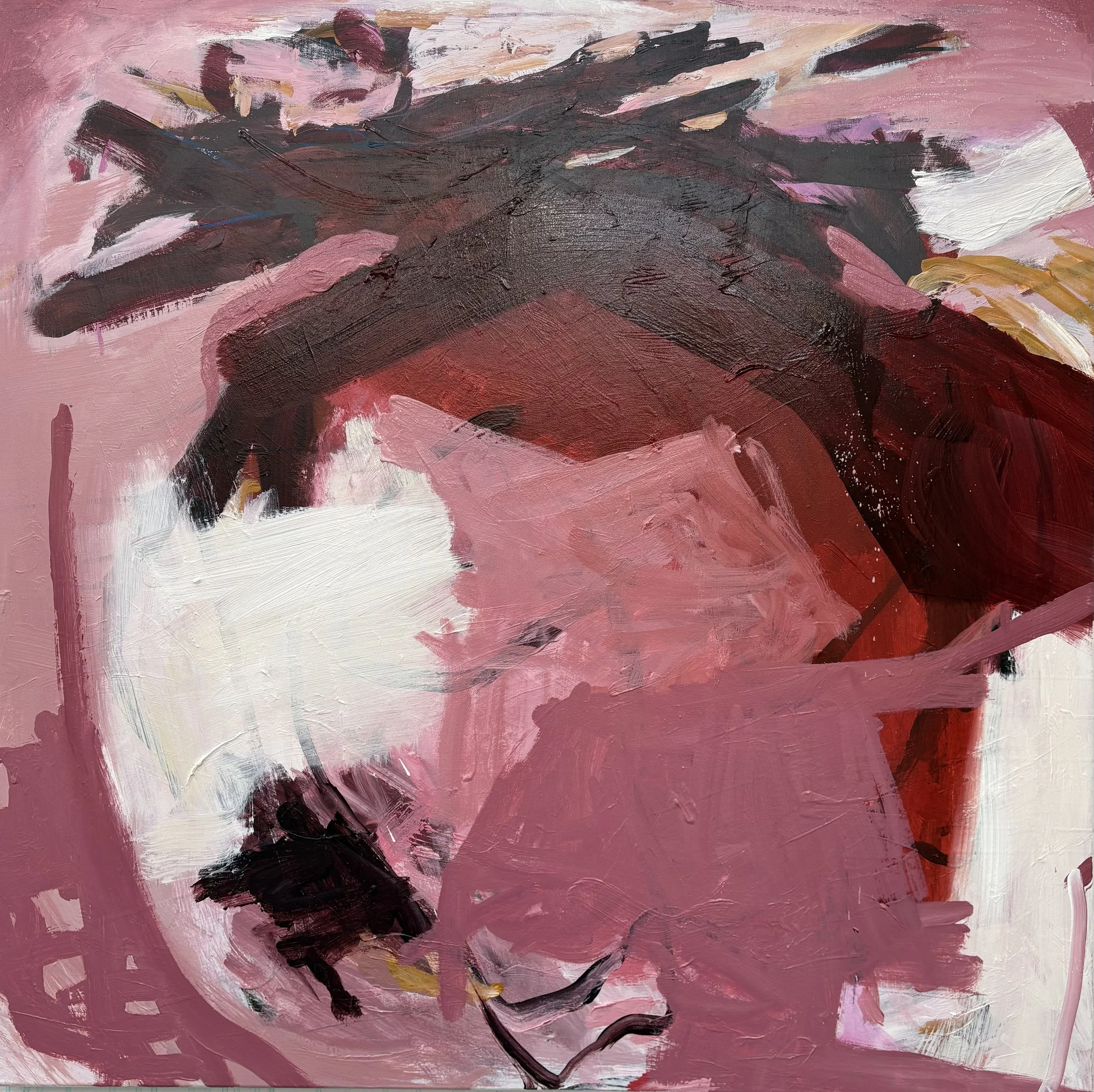 "It's Complicated", 36"x36", on Canvas