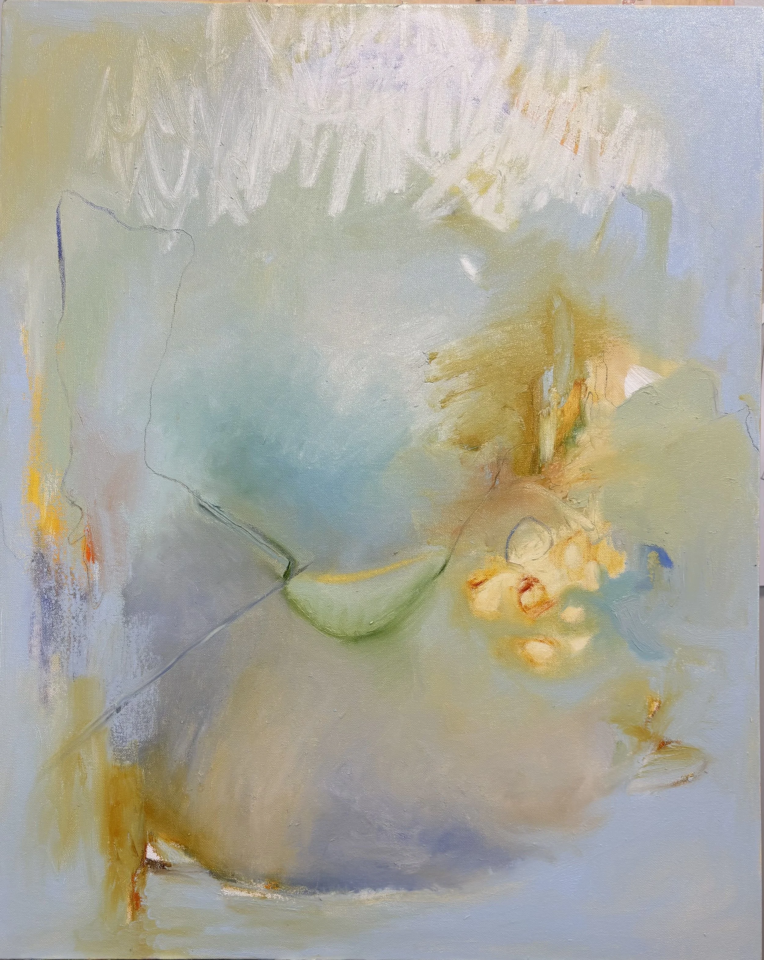 "Feelings of Spring",  22"x30" on Canvas