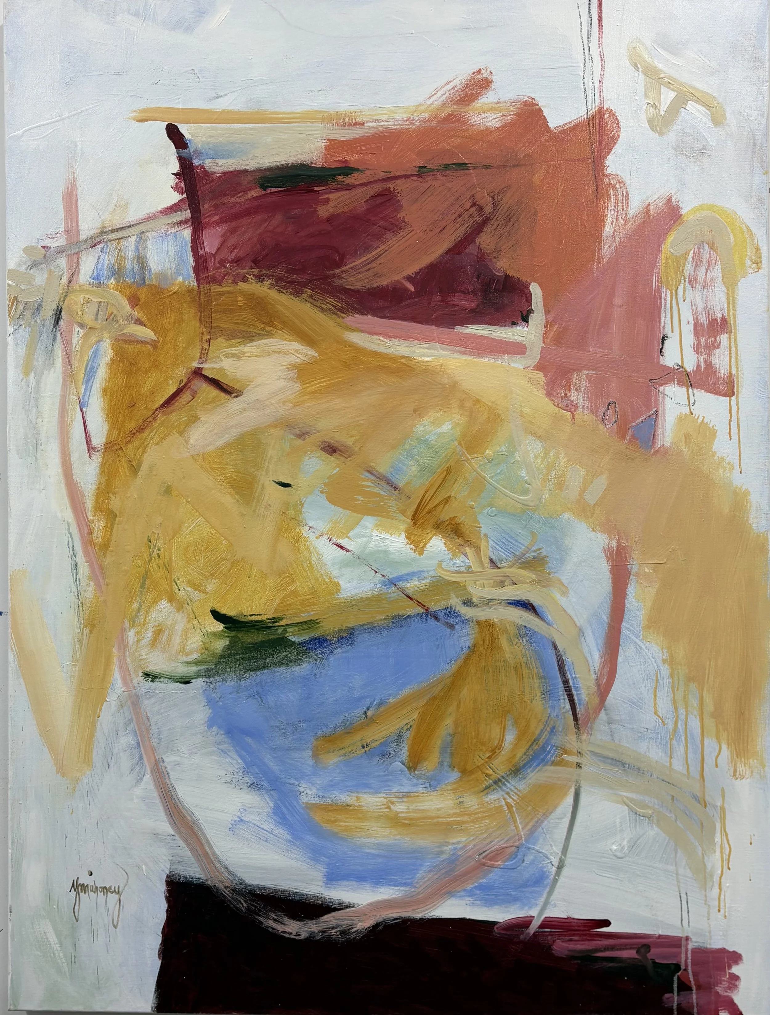 "Molly Girl", 36"x48", on Canvas