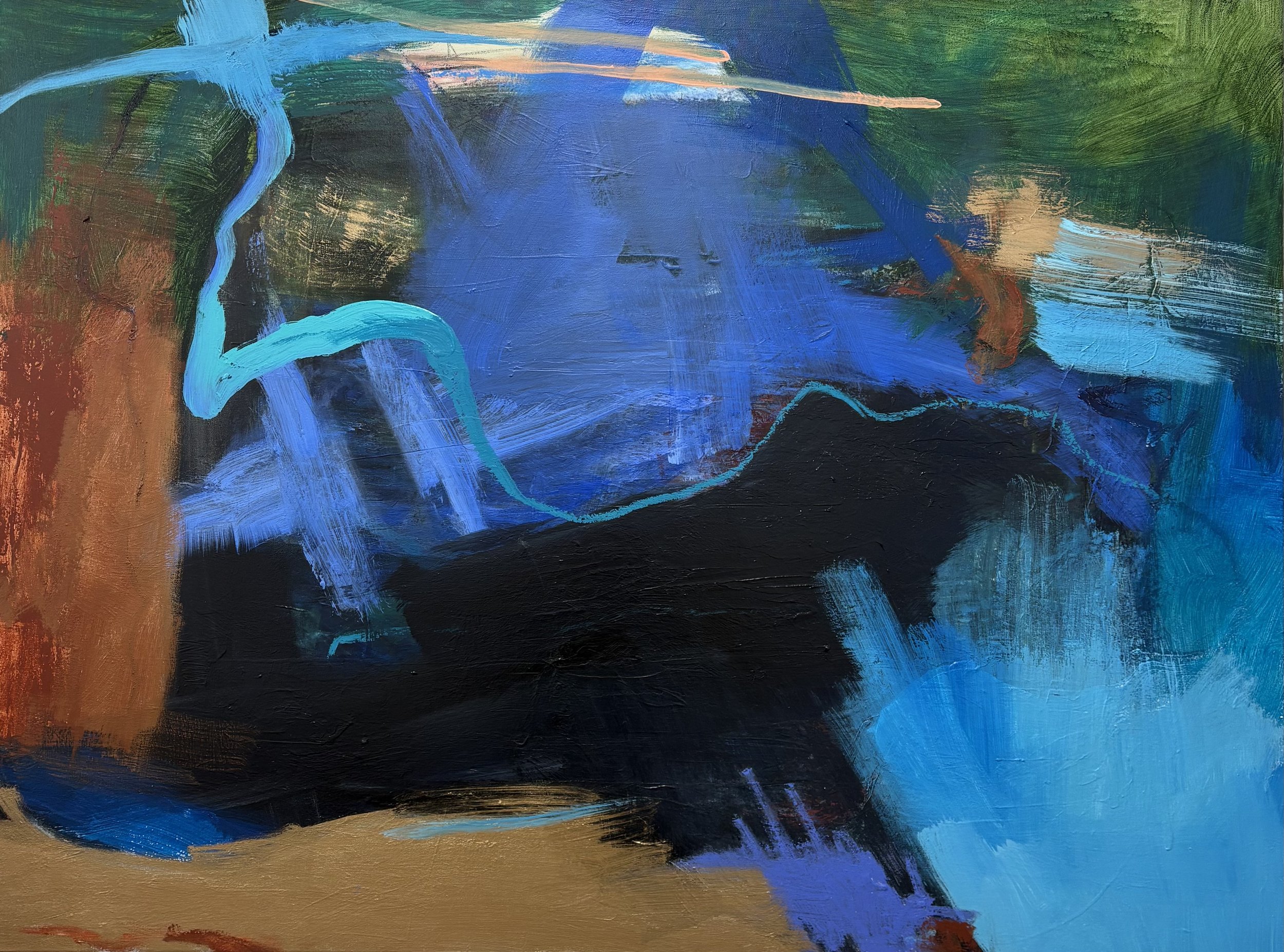 "The Passage", 36"x48" on Canvas