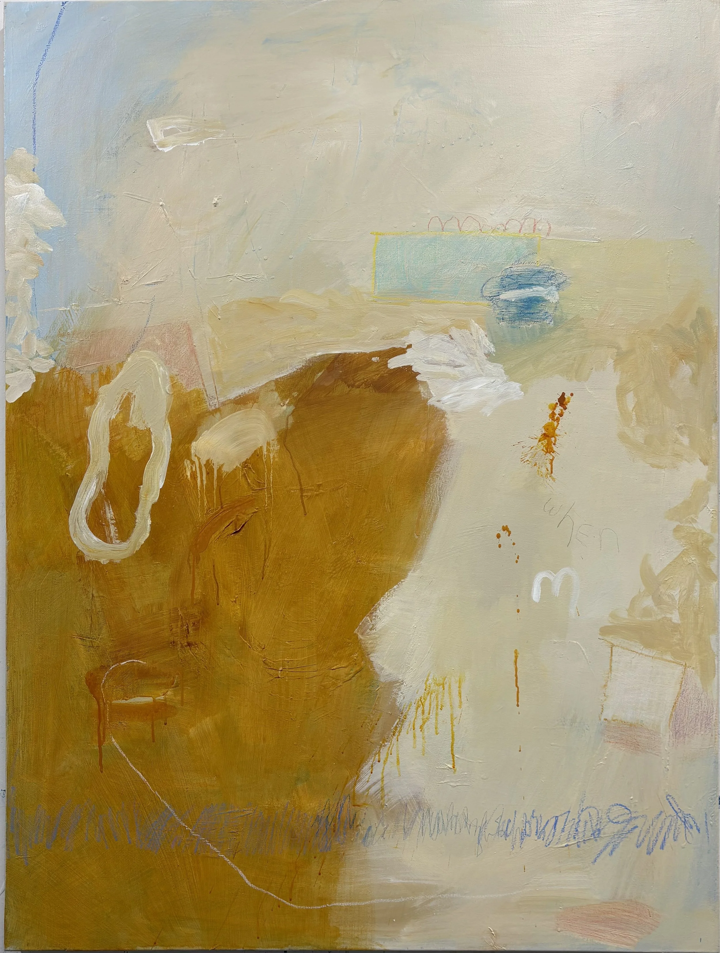 "Island", 36"x48" on Canvas