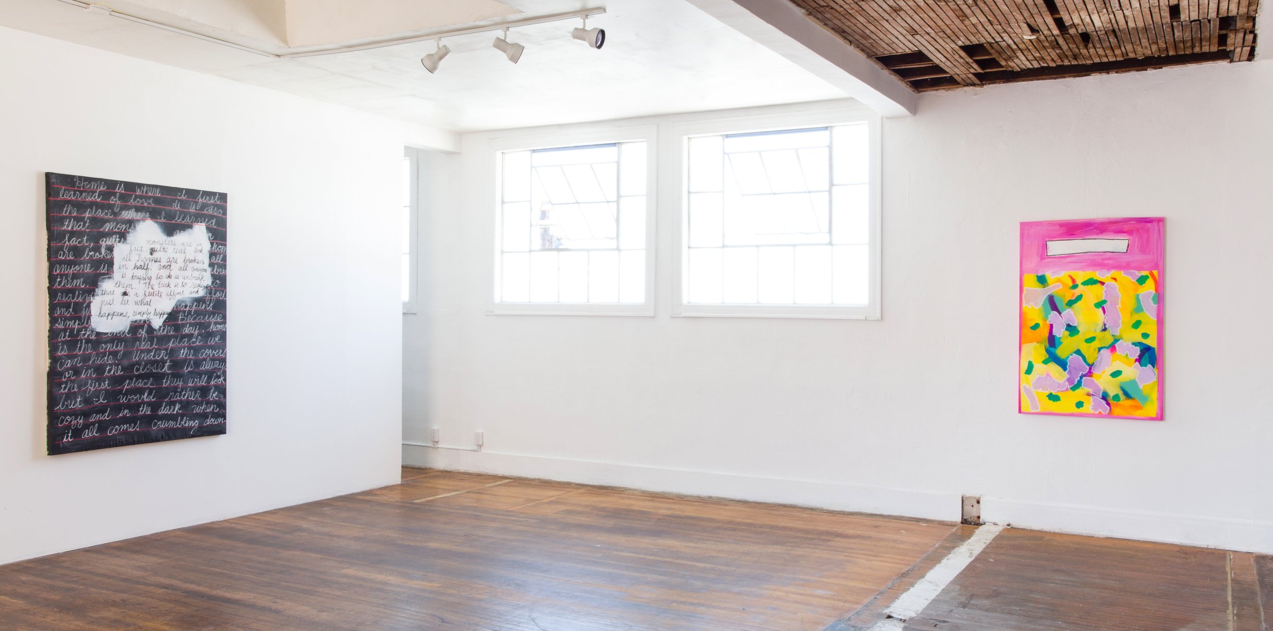 Dear John (installation view), 2013.