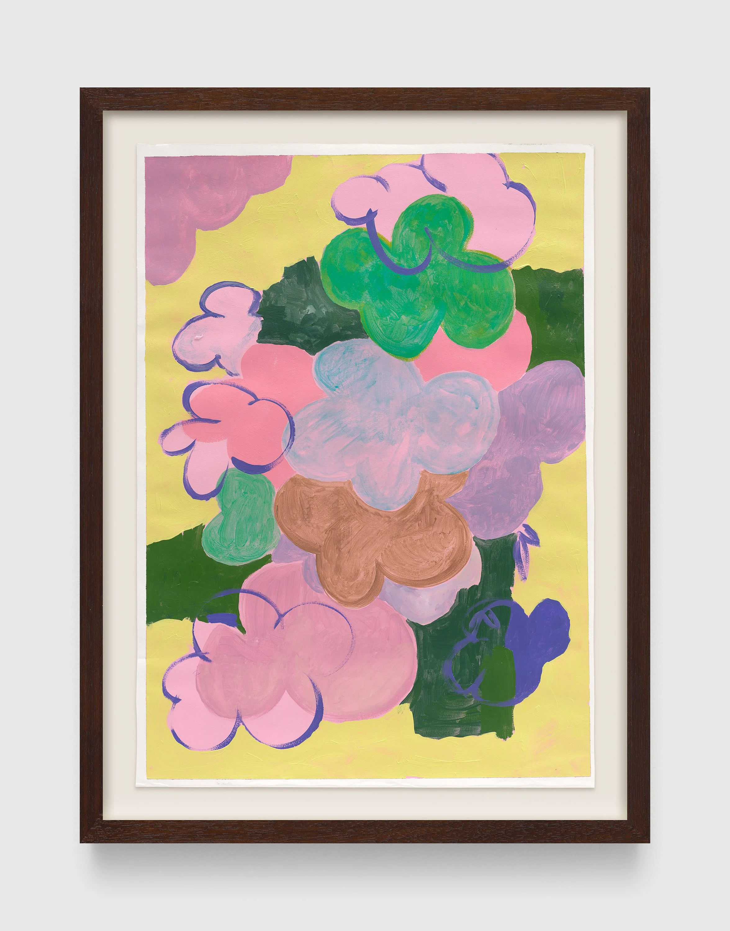 Wait for Me, 2025.
Acrylic on paper.
25 1/8 x 18 7/8 x 1 1/2 inches (63.5 x 47.9 x 3.8 cm).