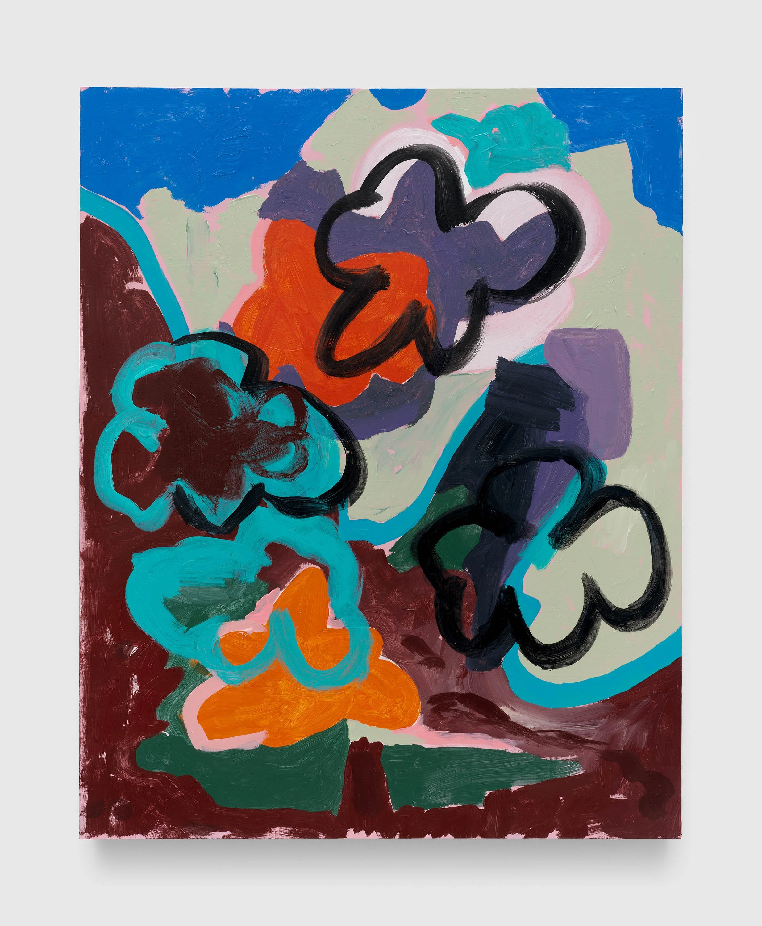 A Penance and a Promise, 2025.
Acrylic on panel.
20 x 16 inches (50.8 x 40.6 cm).