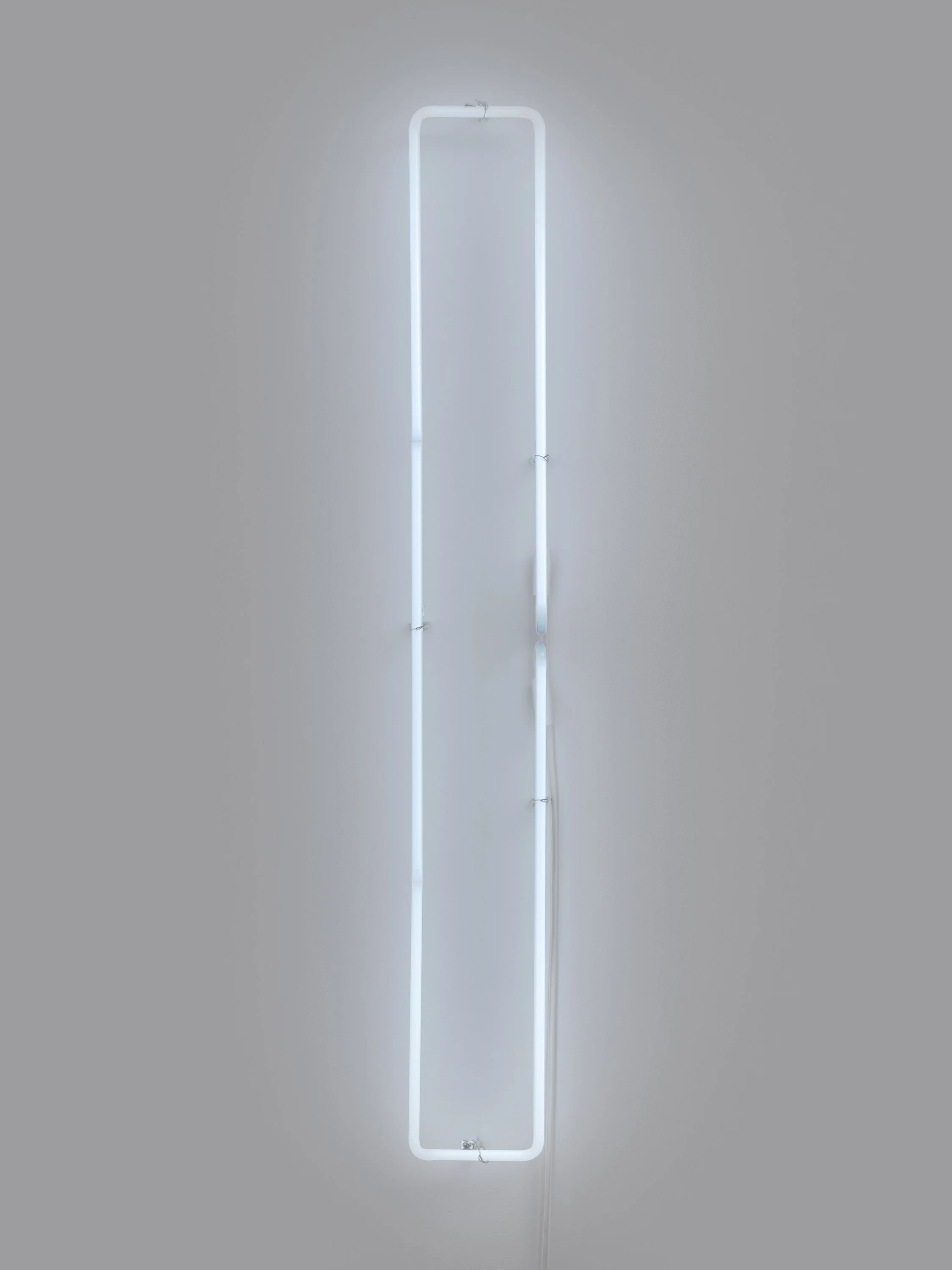 Symbol for an Anchorite, 2025.
Neon.
45 3/4 x 5 7/8 x 2 1/2 inches (116.2 x 14.9 x 6.3 cm).