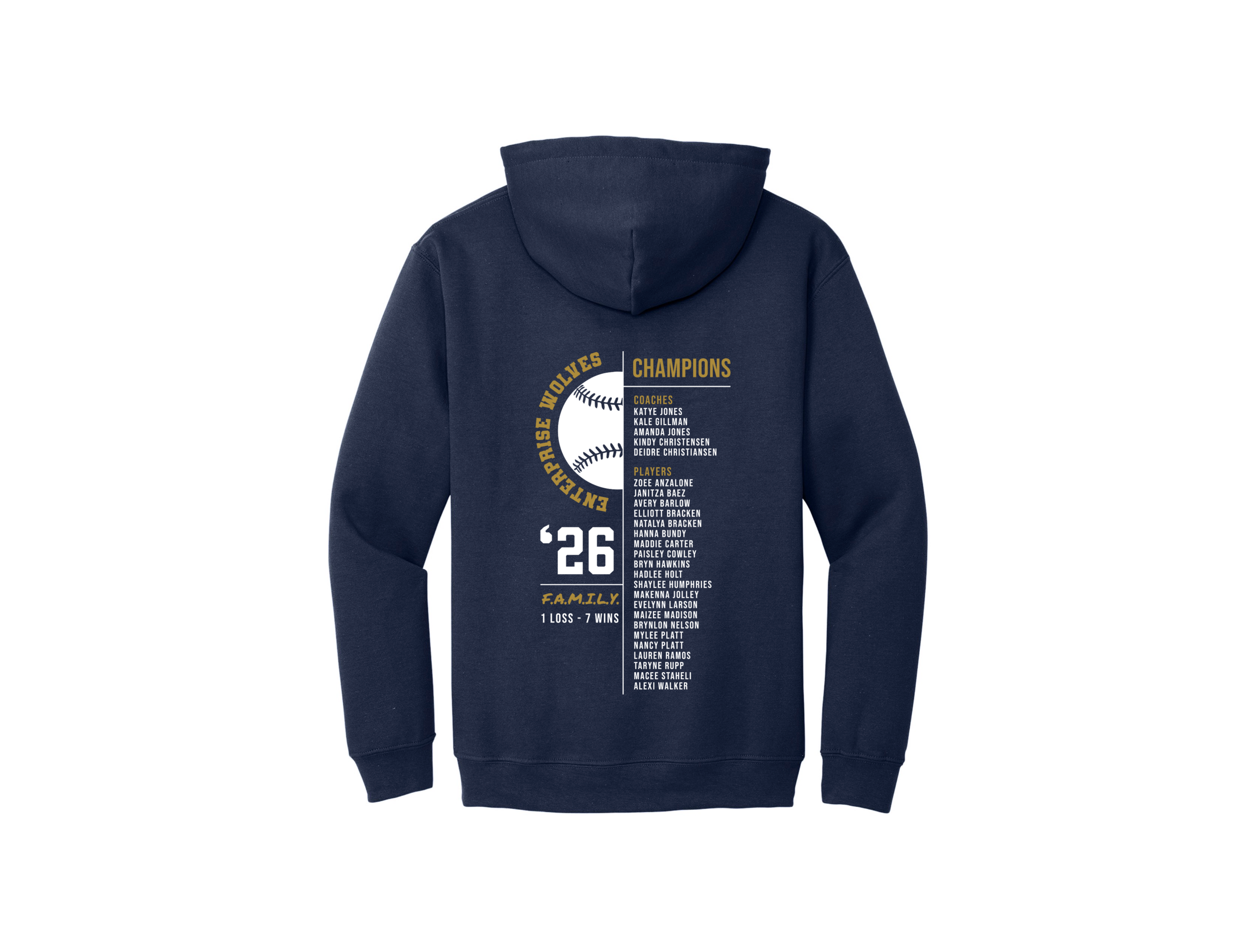 Softball Champion Hoodie