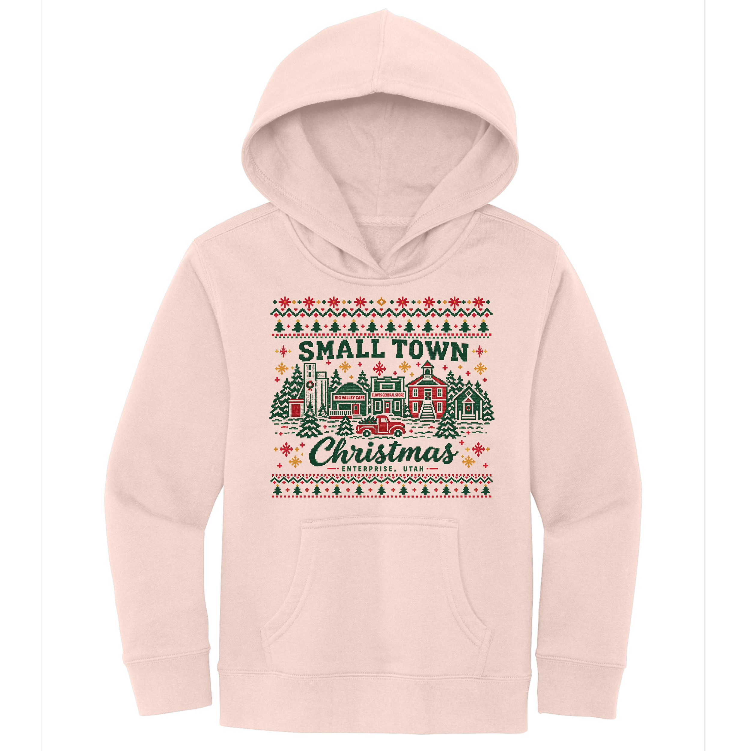 Youth Small Town Fair Isle Hoodie
