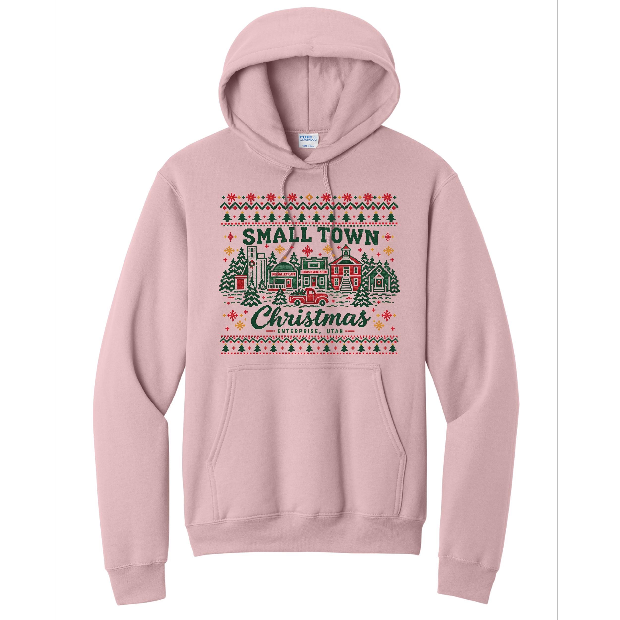 Adult Small Town Fair Isle Hoodie