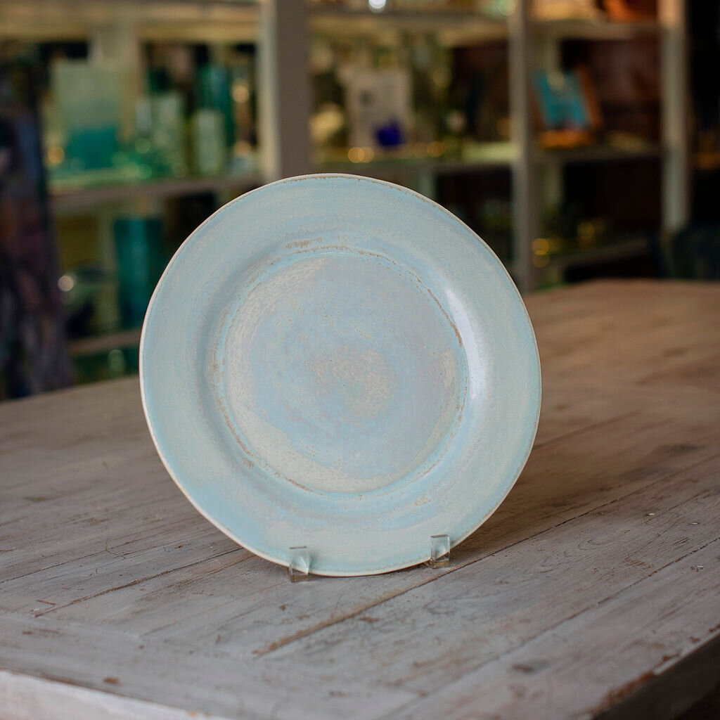 good earth pottery opal dinner plate